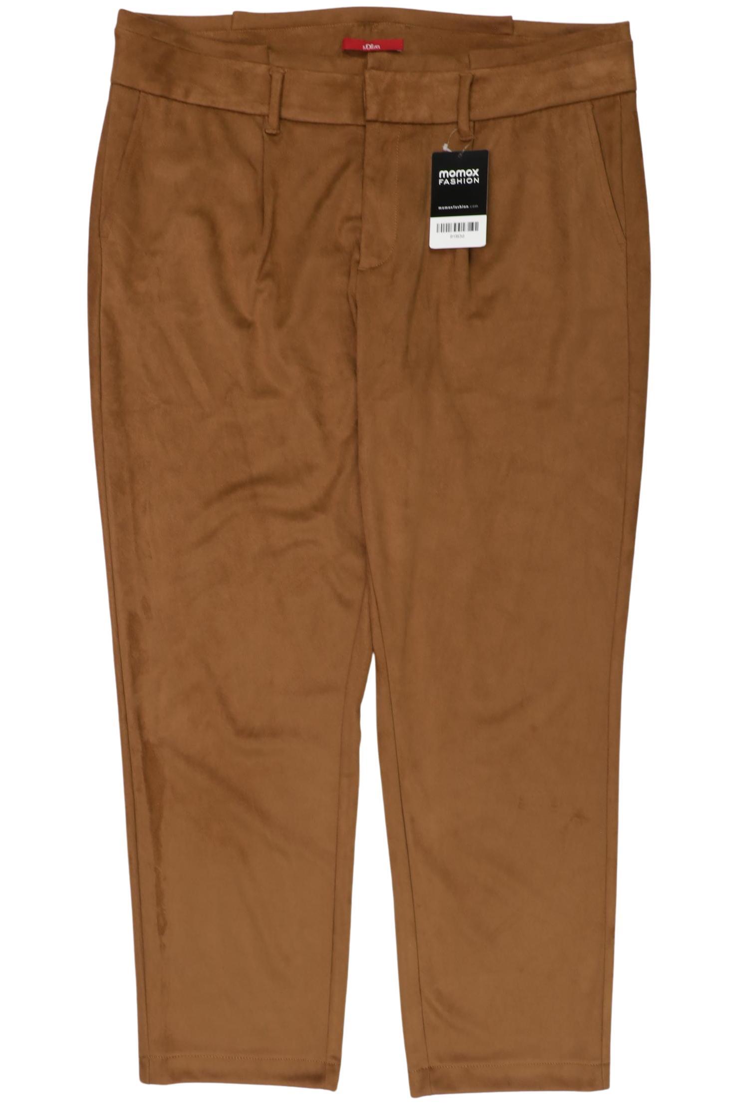 

s.Oliver Damen Stoffhose, braun, Gr. 42