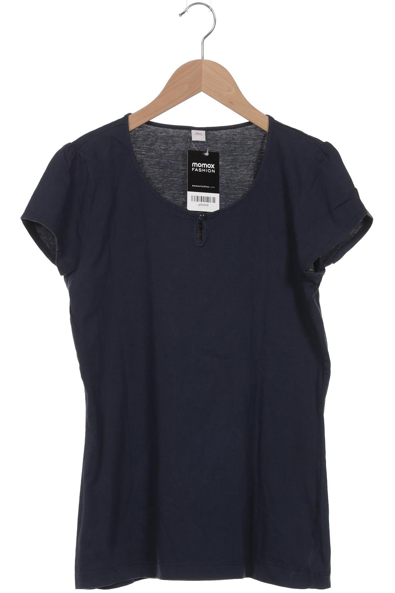 

s.Oliver Damen T-Shirt, blau, Gr. 42