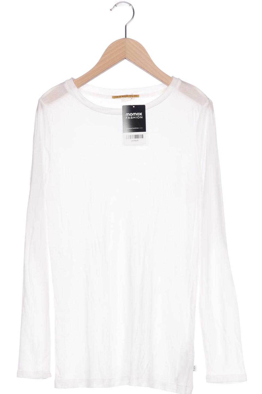 

s.Oliver Damen Langarmshirt, weiß, Gr. 42