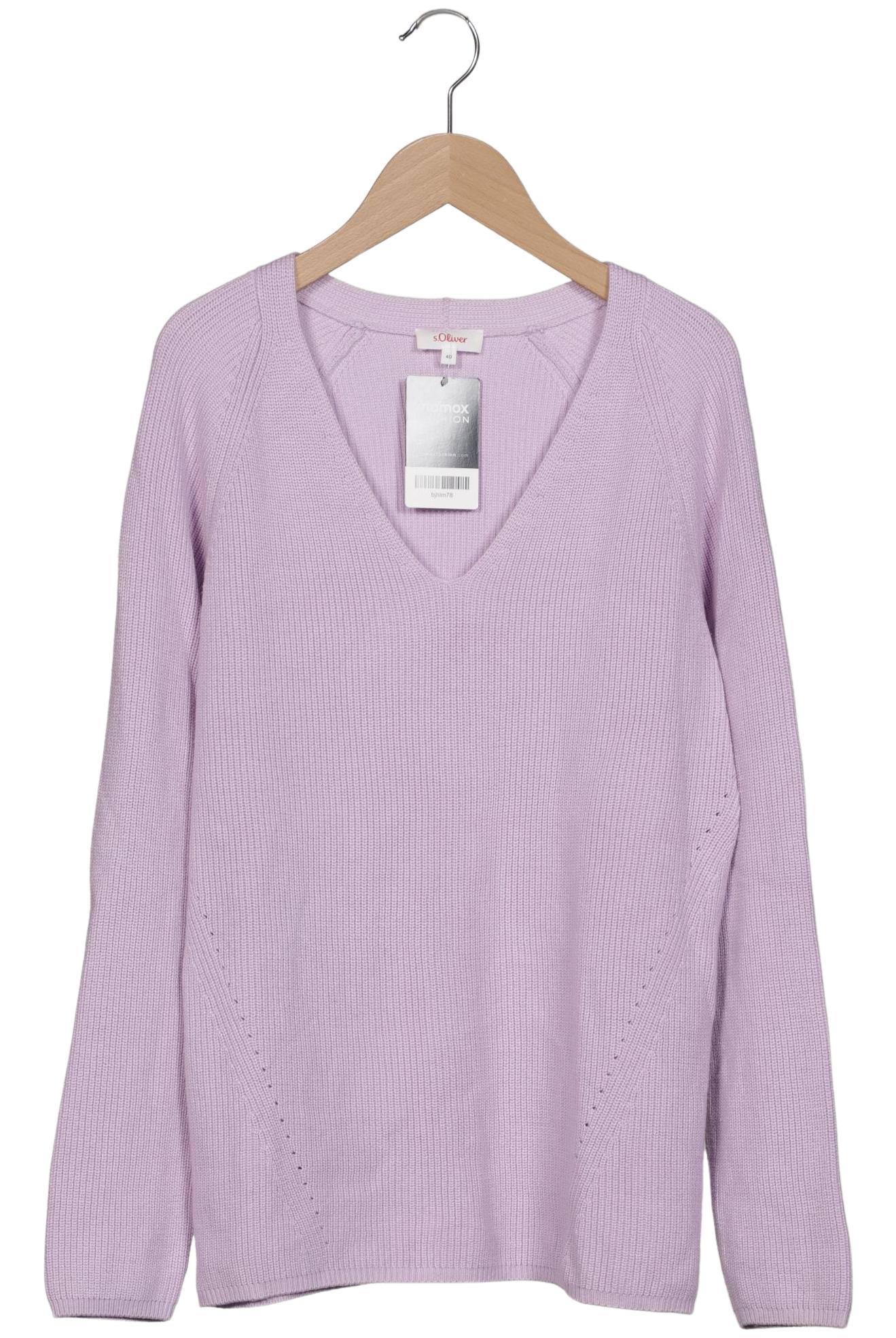 

s.Oliver Damen Pullover, flieder, Gr. 40