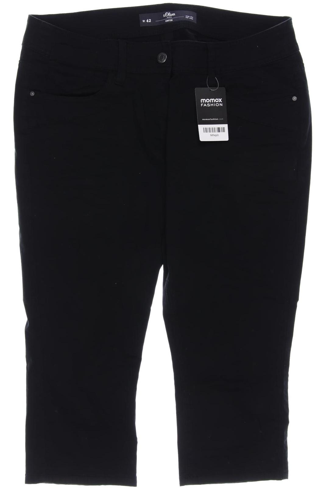 

s.Oliver Damen Shorts, schwarz