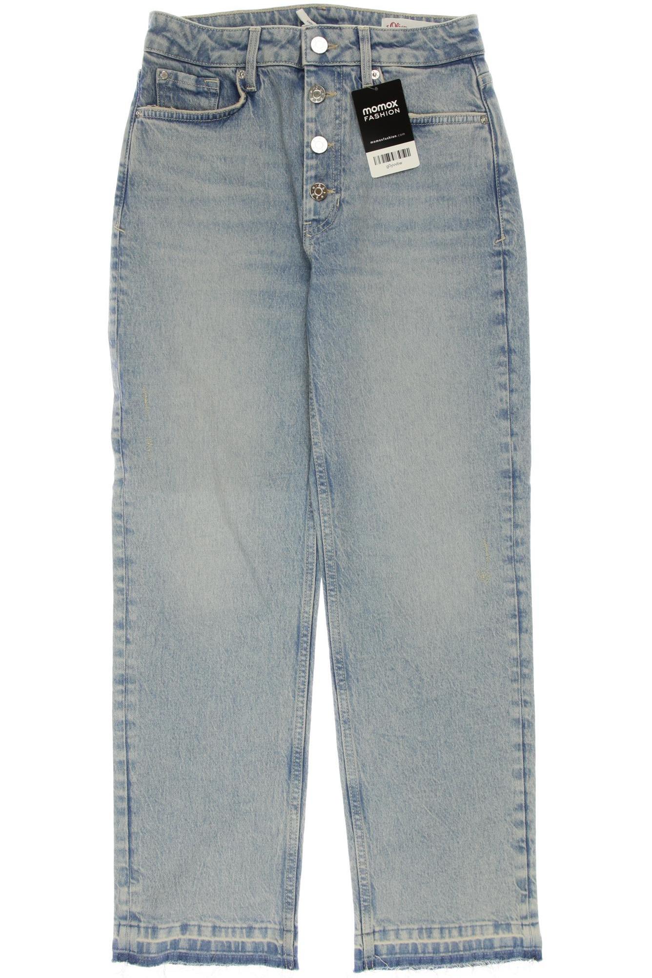 

s.Oliver Damen Jeans, hellblau