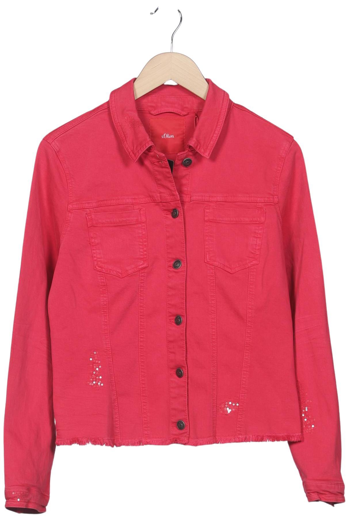 

s.Oliver Damen Jacke, rot, Gr. 40