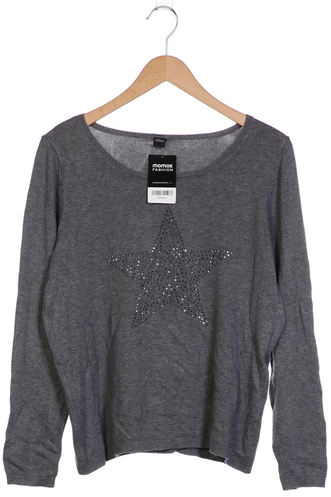 

s.Oliver Damen Pullover, grau, Gr. 40