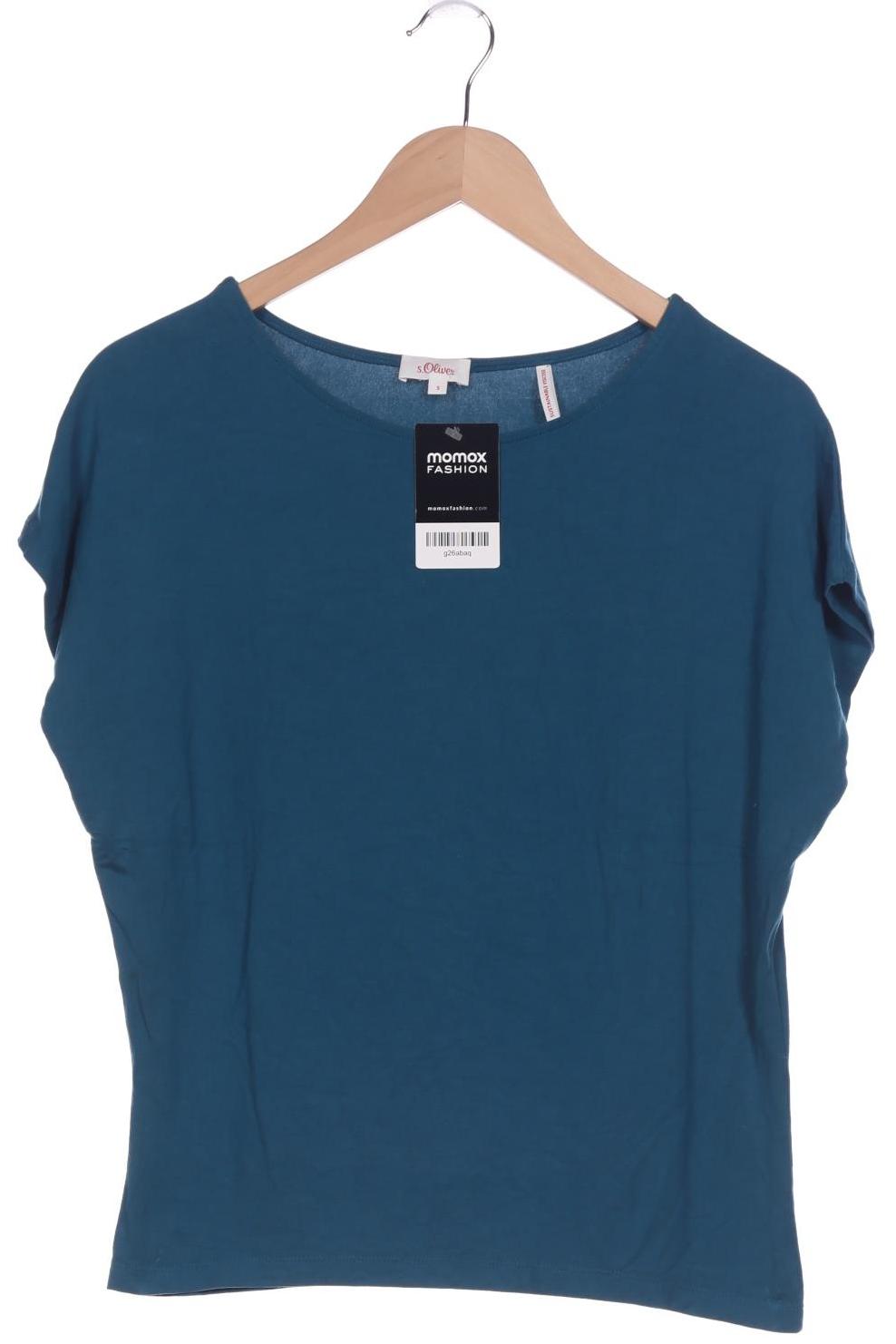 

s.Oliver Damen T-Shirt, blau, Gr. 36