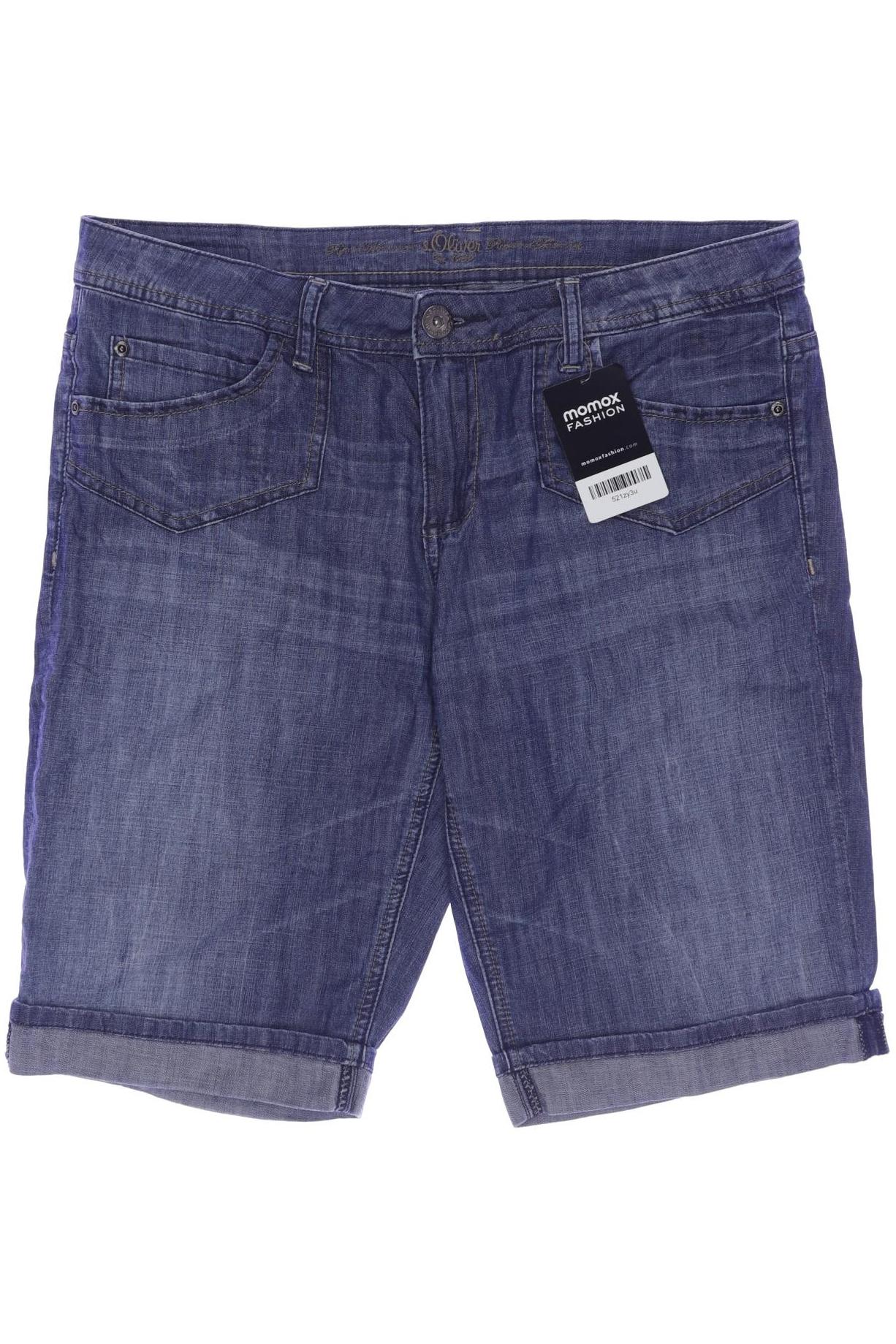 

s.Oliver Damen Shorts, blau, Gr. 40