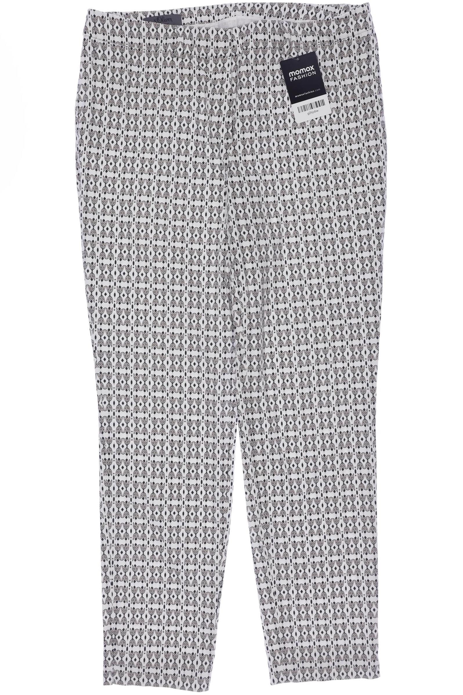 

s.Oliver Damen Stoffhose, weiß, Gr. 38