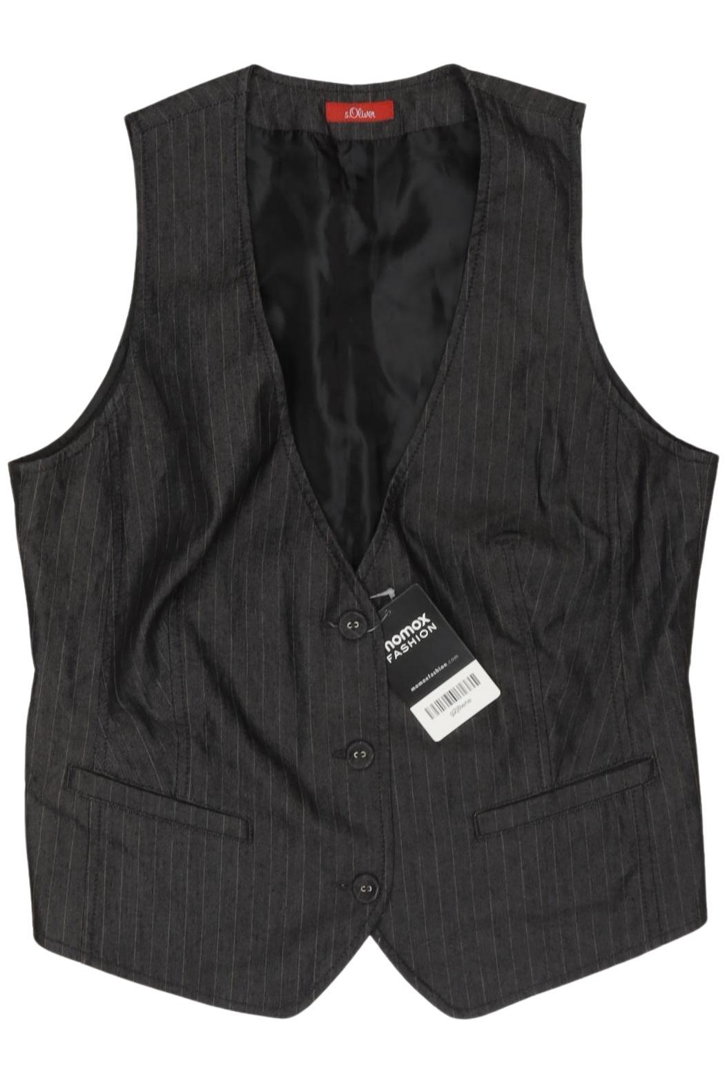 

s.Oliver Damen Weste, grau, Gr. 40