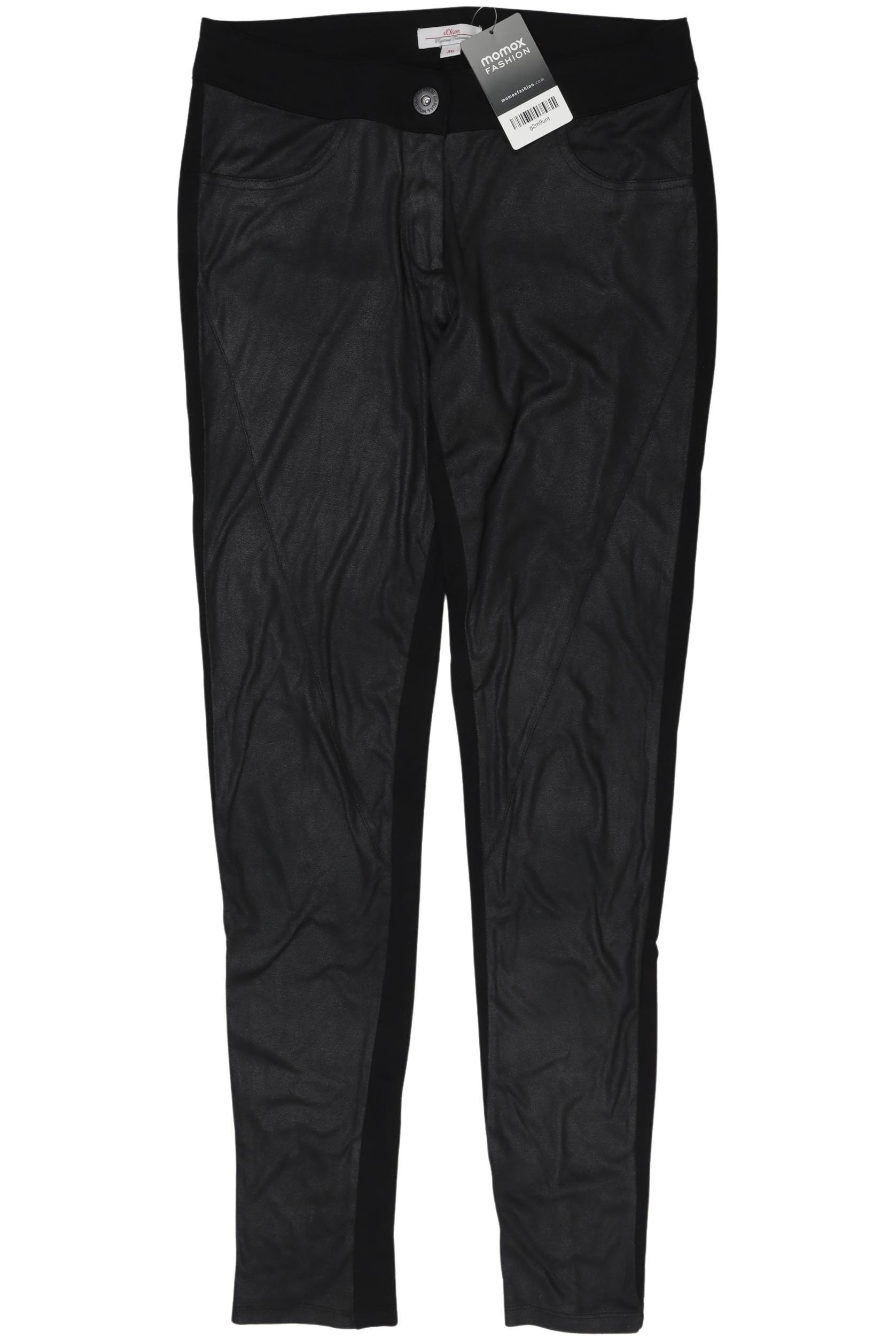 

s.Oliver Damen Stoffhose, schwarz, Gr. 36