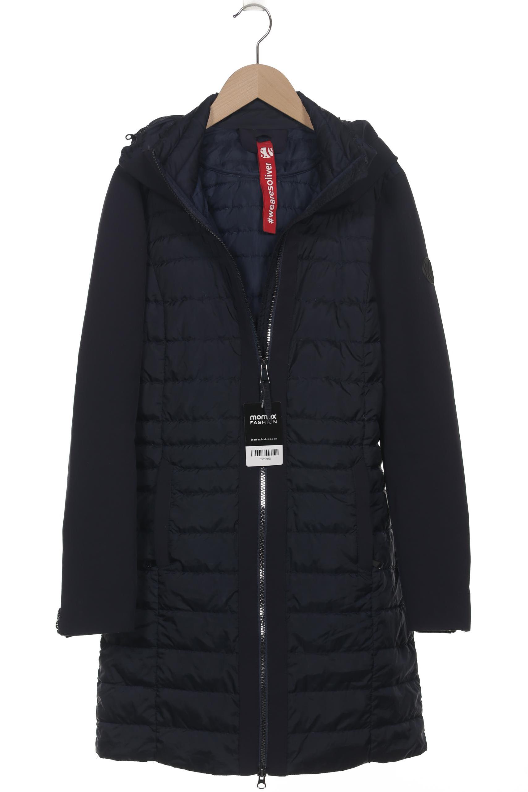 

s.Oliver Damen Mantel, marineblau, Gr. 36