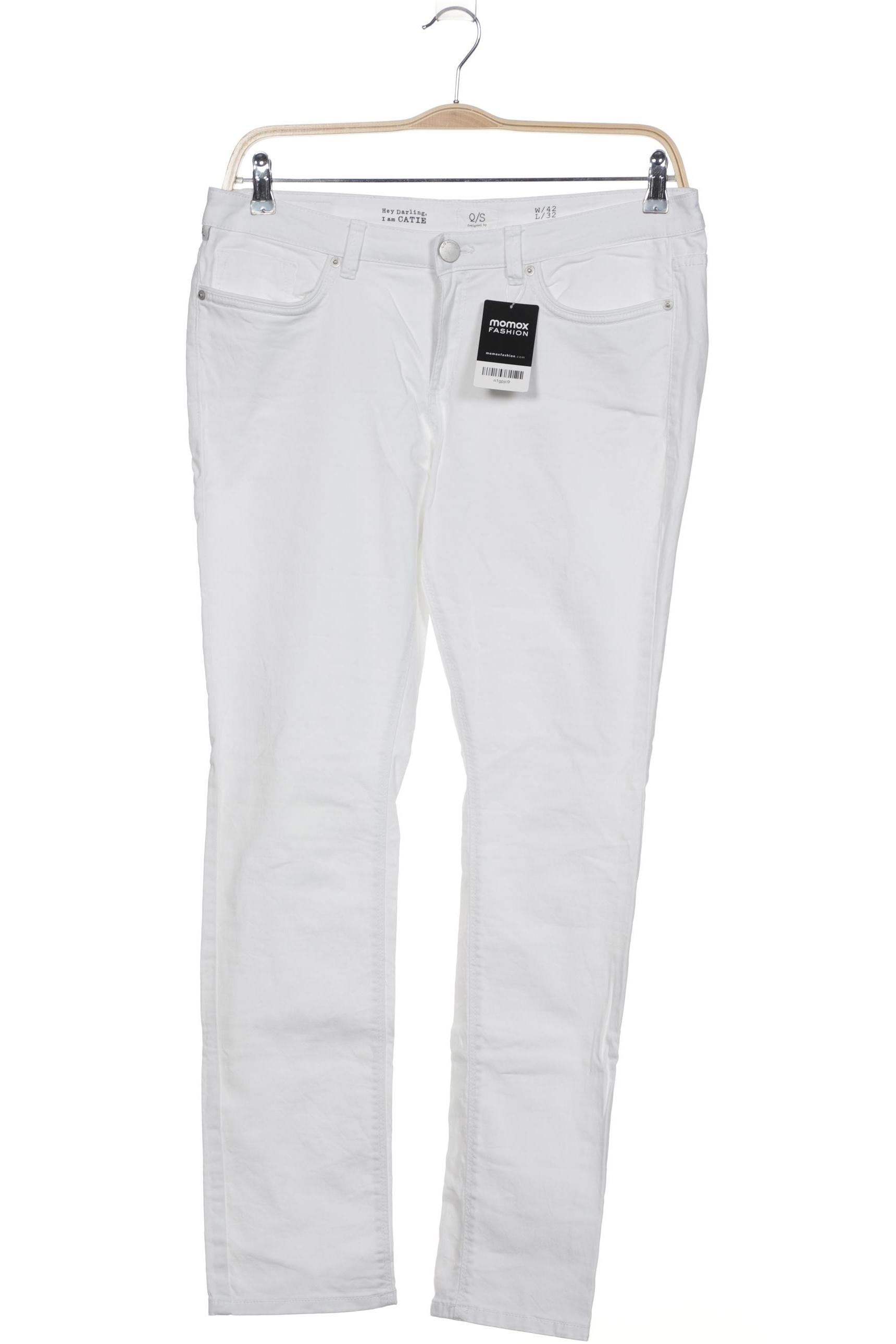 

s.Oliver Damen Jeans, weiß, Gr. 42