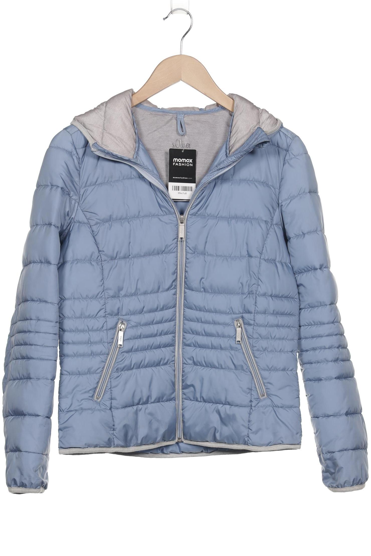 

s.Oliver Damen Jacke, hellblau, Gr. 38