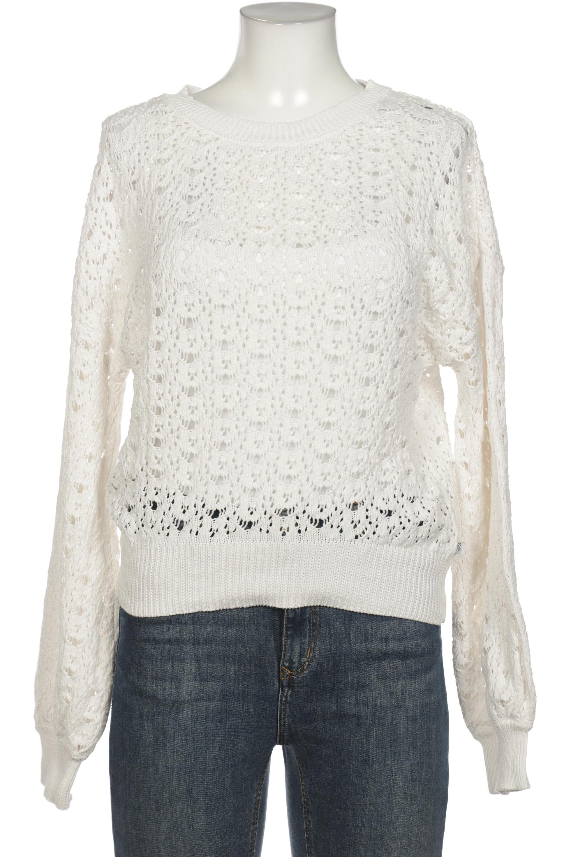 

s.Oliver Damen Pullover, weiß
