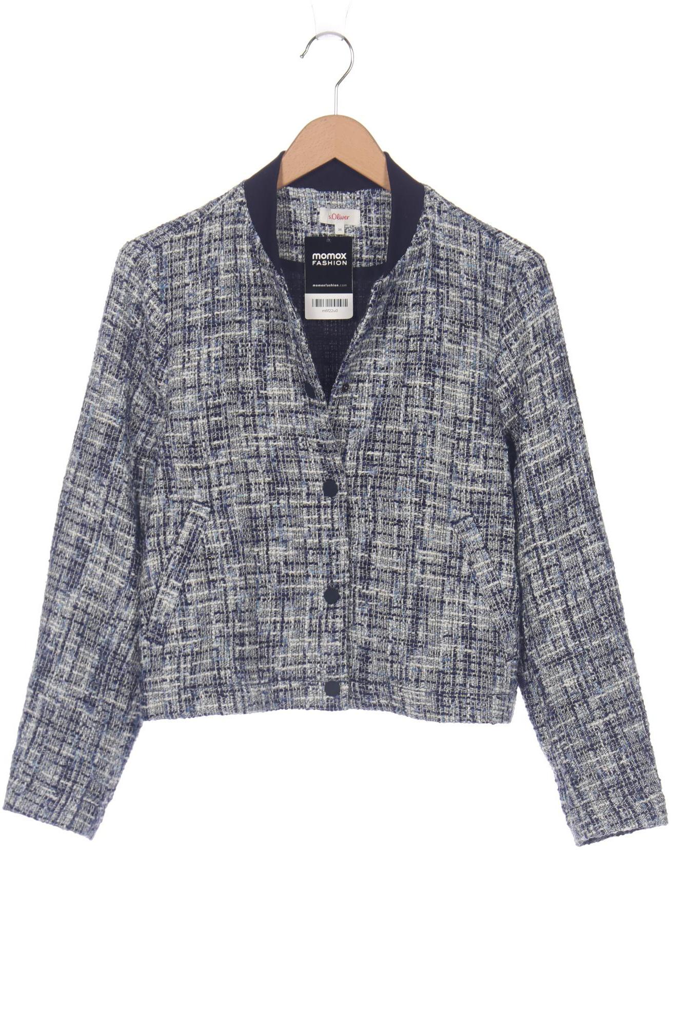 

s.Oliver Damen Jacke, blau, Gr. 36