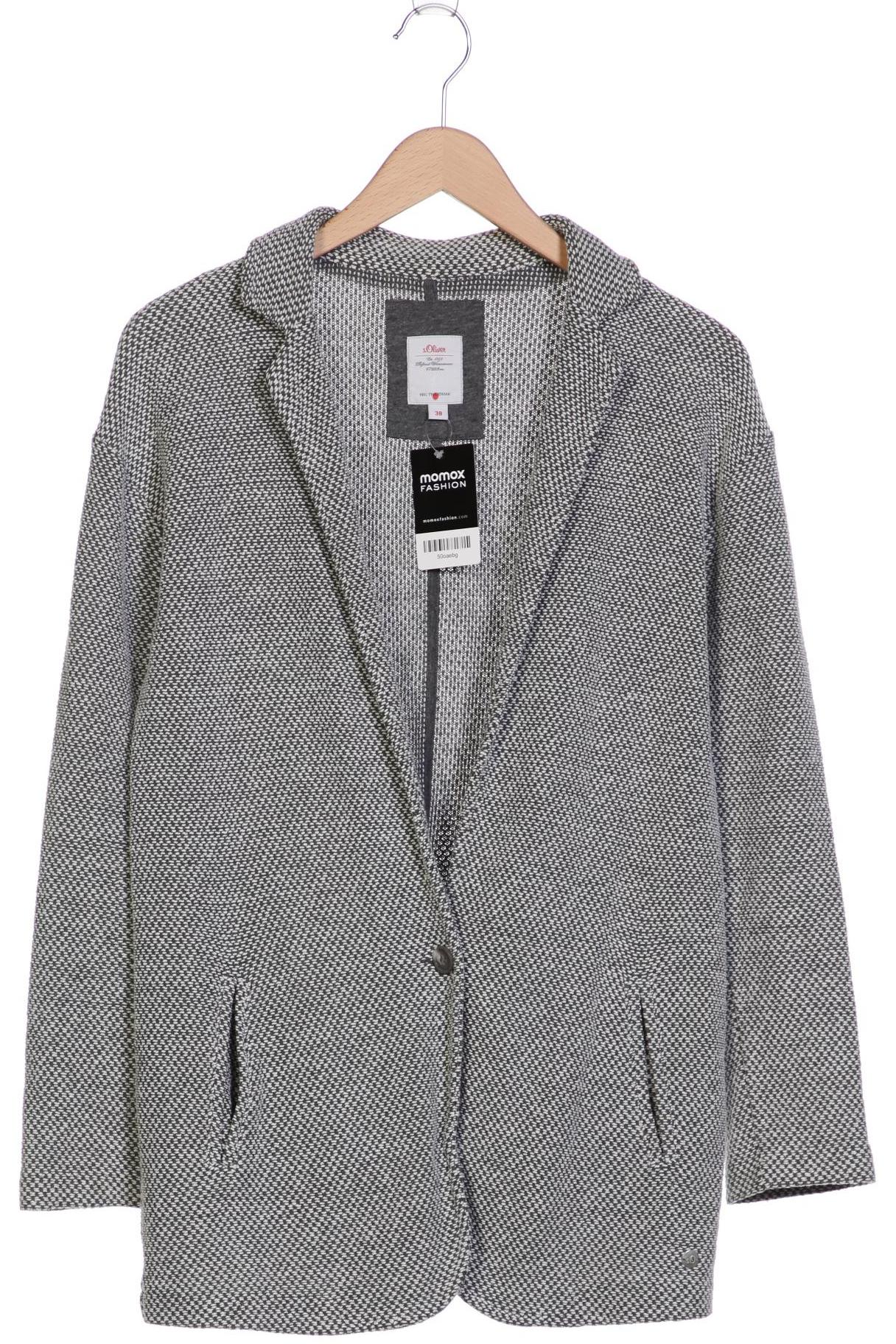 

s.Oliver Damen Strickjacke, grau