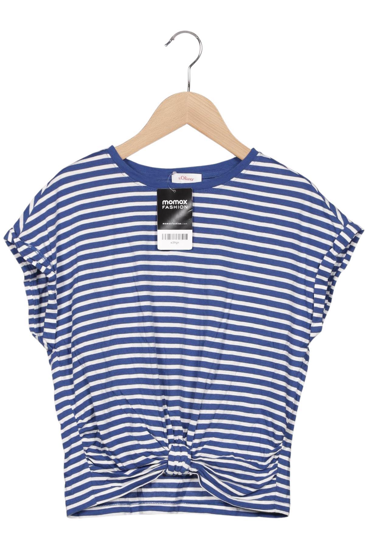 

s.Oliver Damen T-Shirt, blau, Gr. 34