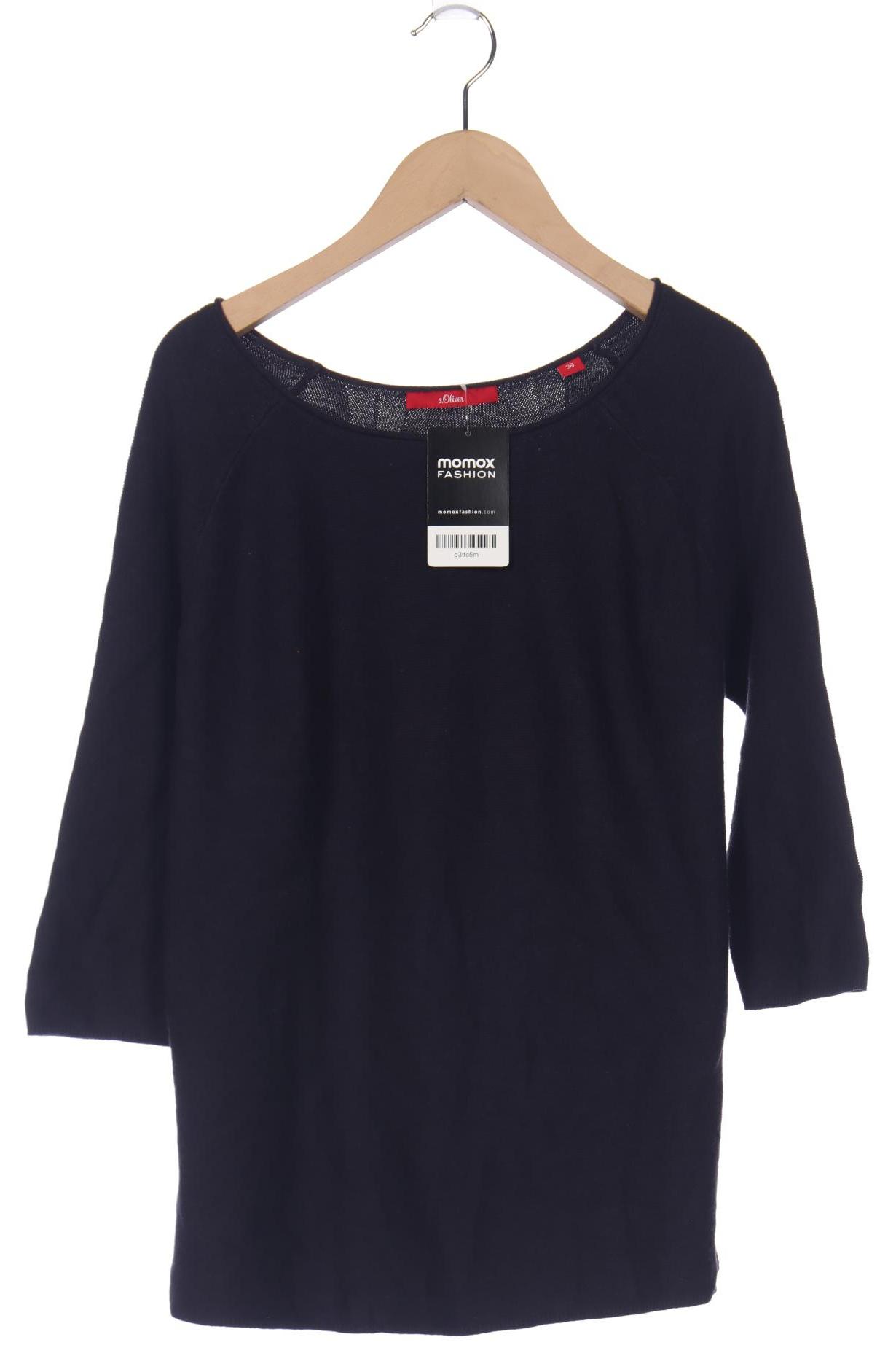 

s.Oliver Damen Pullover, marineblau