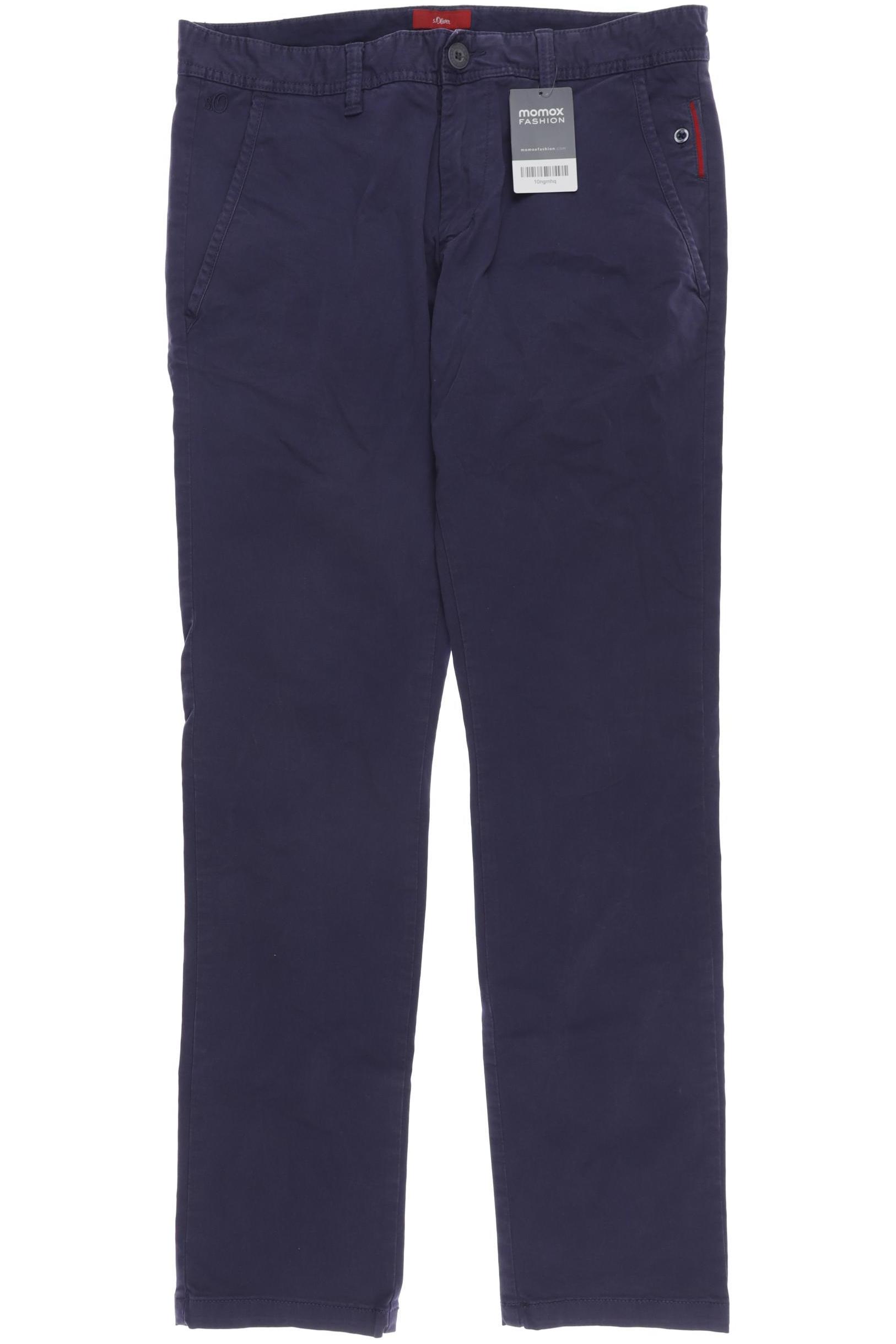 

s.Oliver Damen Stoffhose, marineblau, Gr. 33