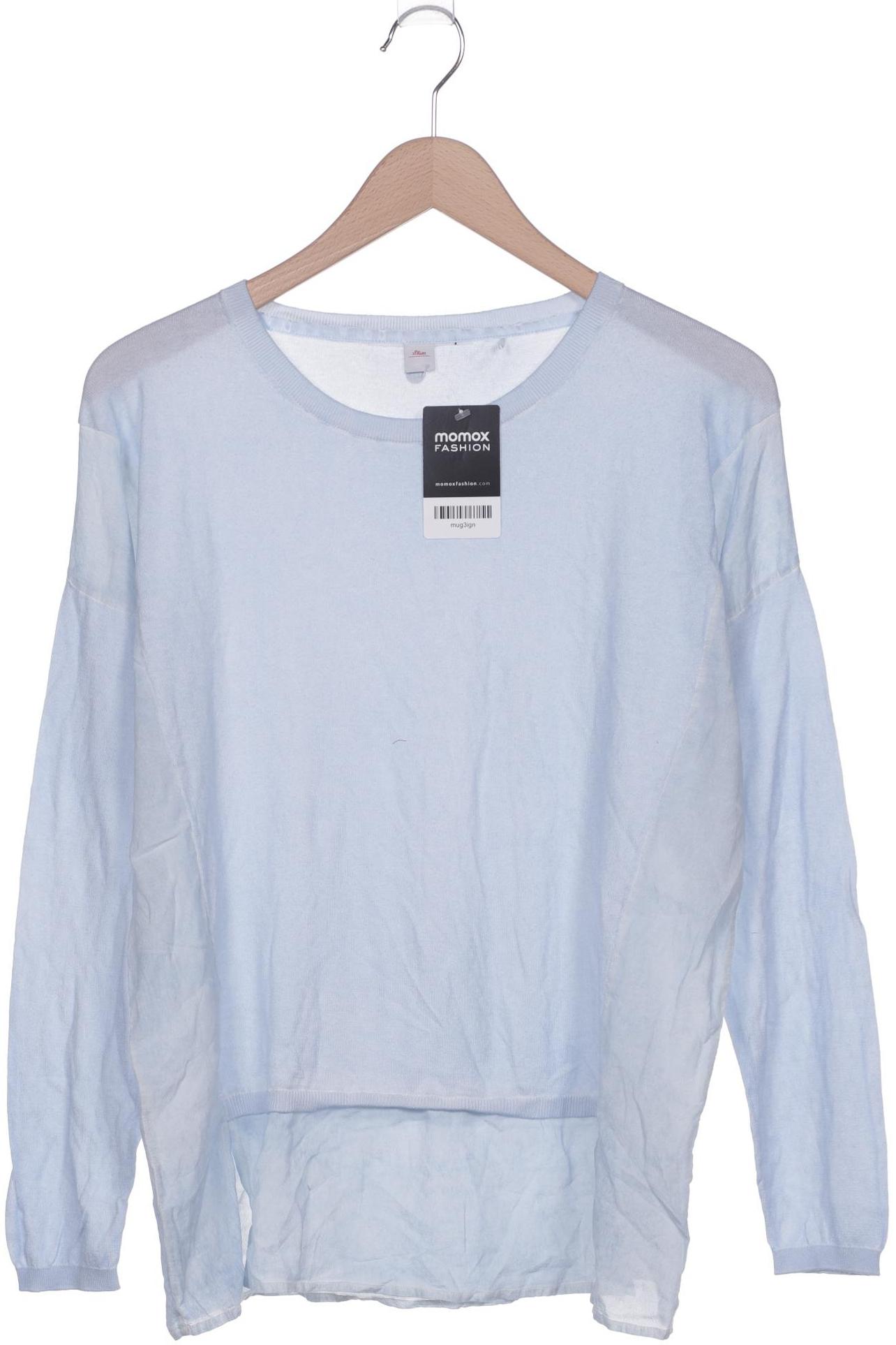 

s.Oliver Damen Langarmshirt, hellblau, Gr. 42