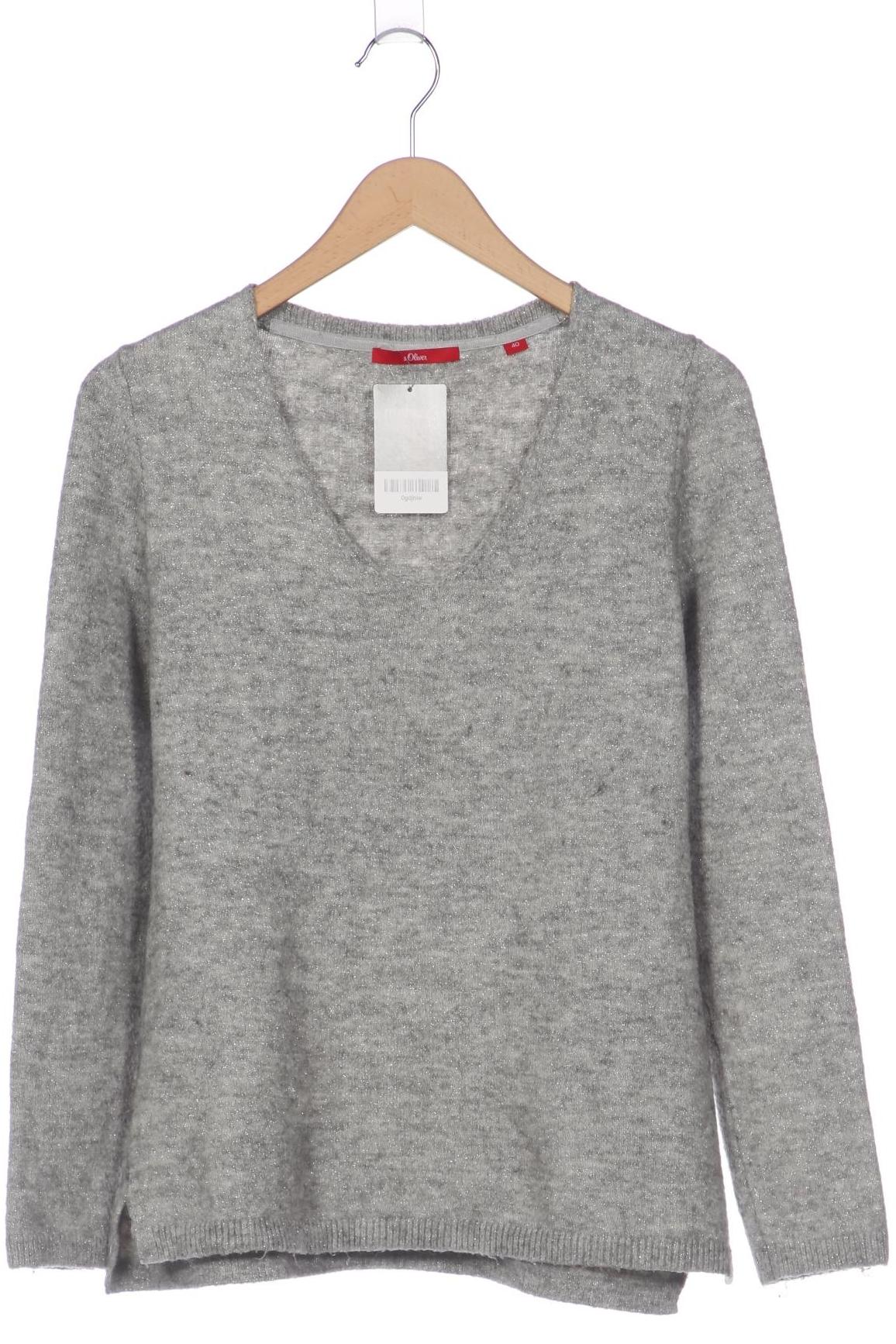 

s.Oliver Damen Pullover, grau, Gr. 40