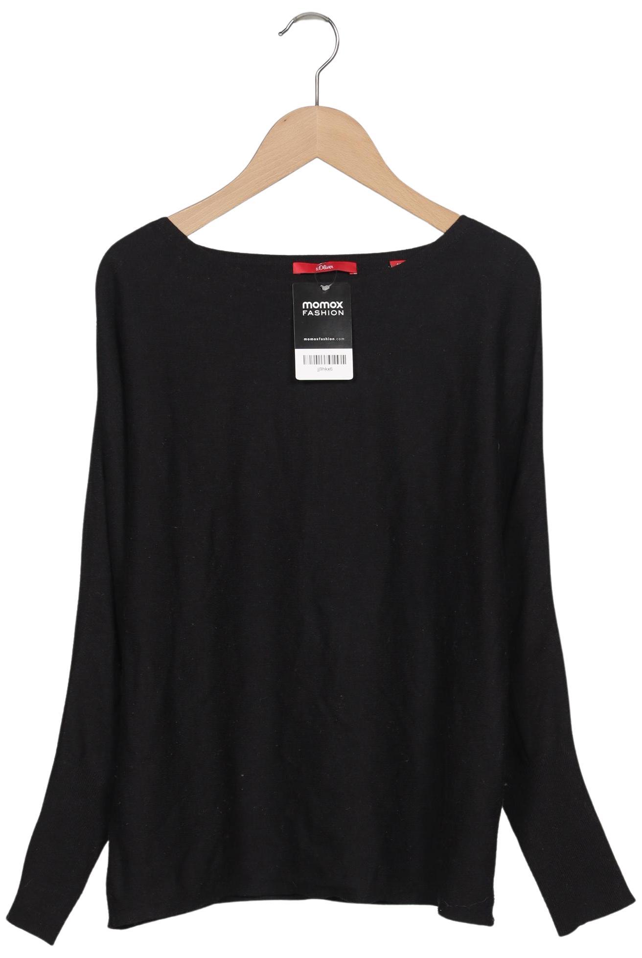 

s.Oliver Damen Pullover, schwarz, Gr. 40