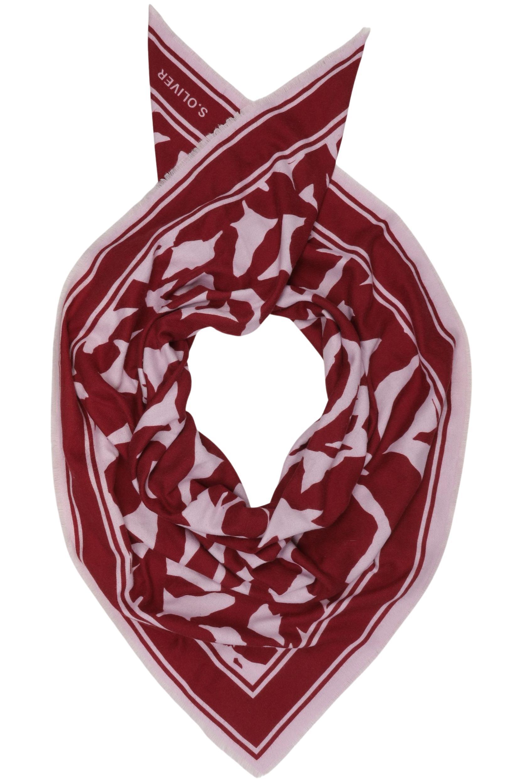 

s.Oliver Damen Schal, rot, Gr.