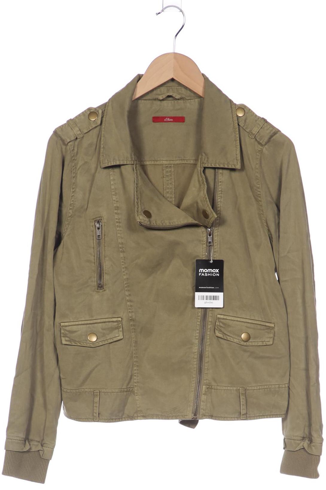 

s.Oliver Damen Jacke, grün, Gr. 42