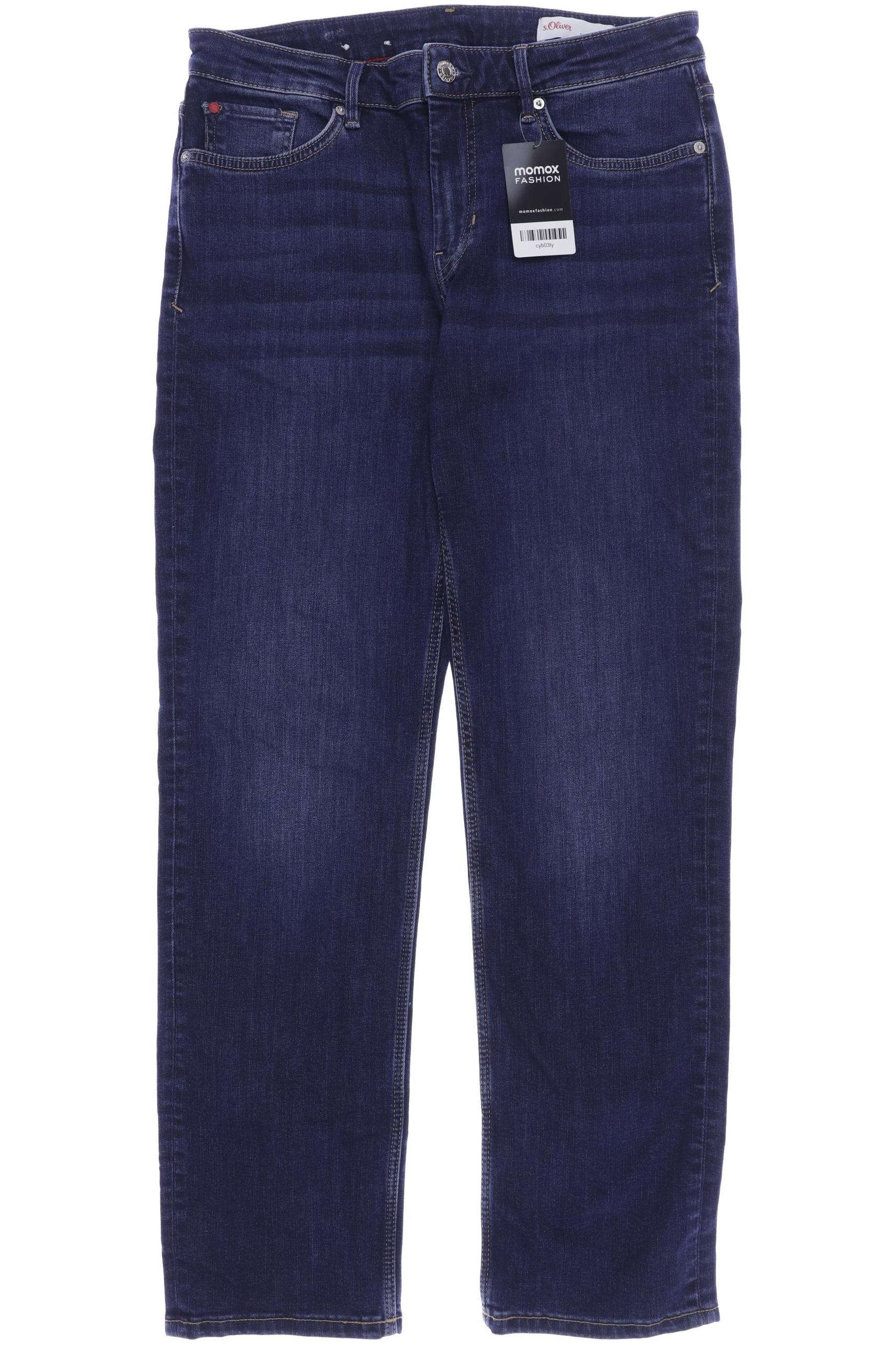 

s.Oliver Damen Jeans, marineblau