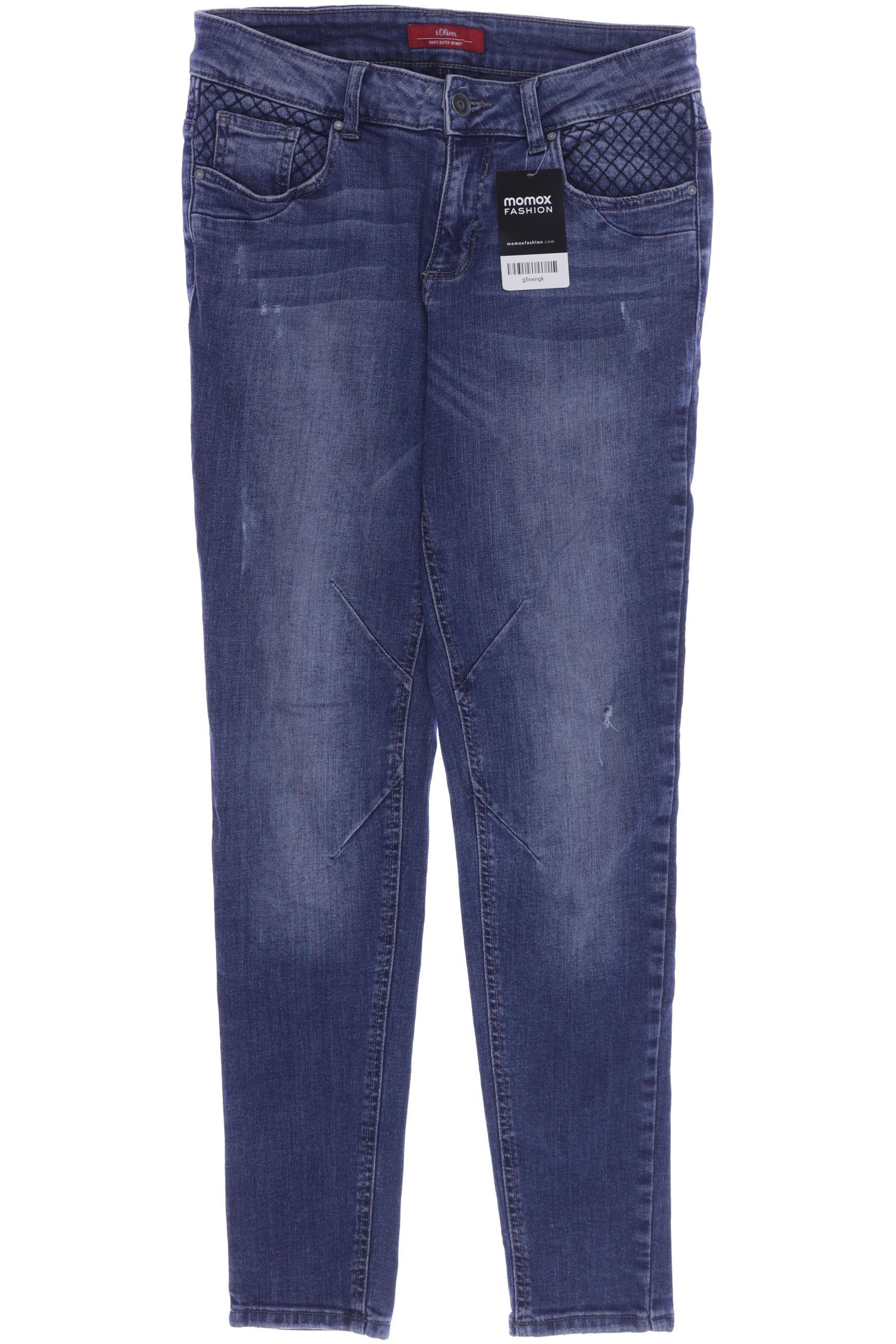 

s.Oliver Damen Jeans, blau