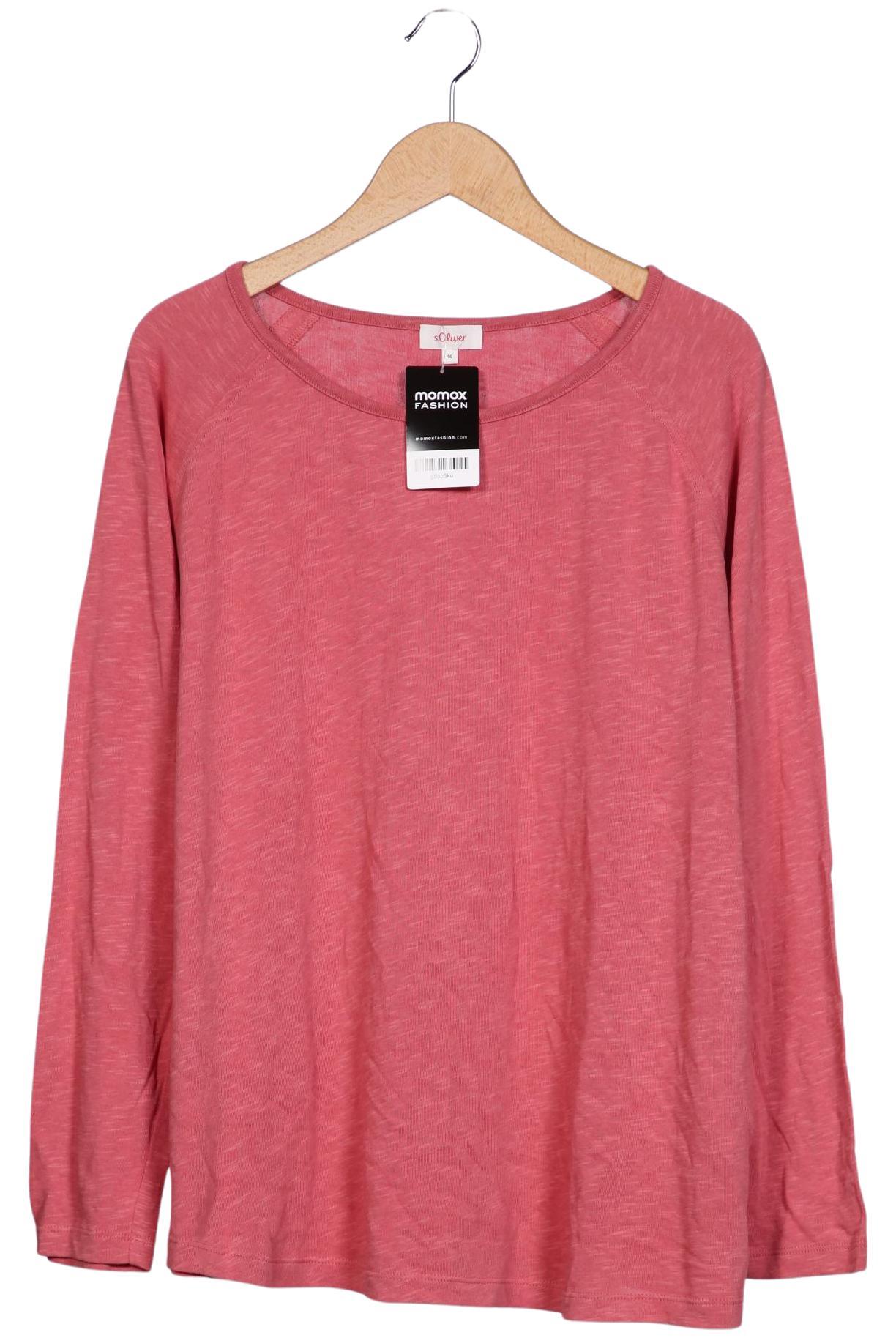 

s.Oliver Damen Langarmshirt, pink, Gr. 46