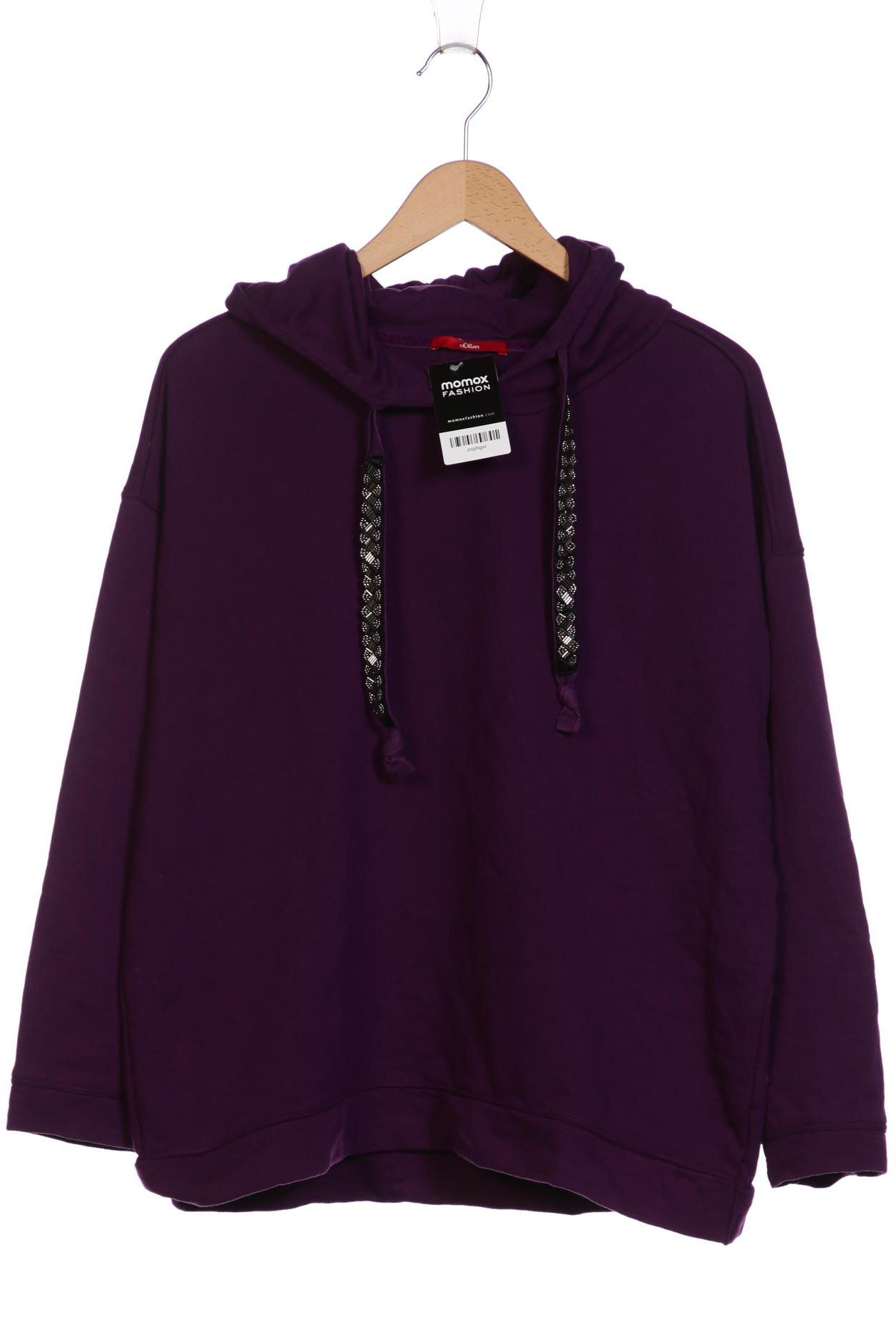 

s.Oliver Damen Kapuzenpullover, flieder, Gr. 44
