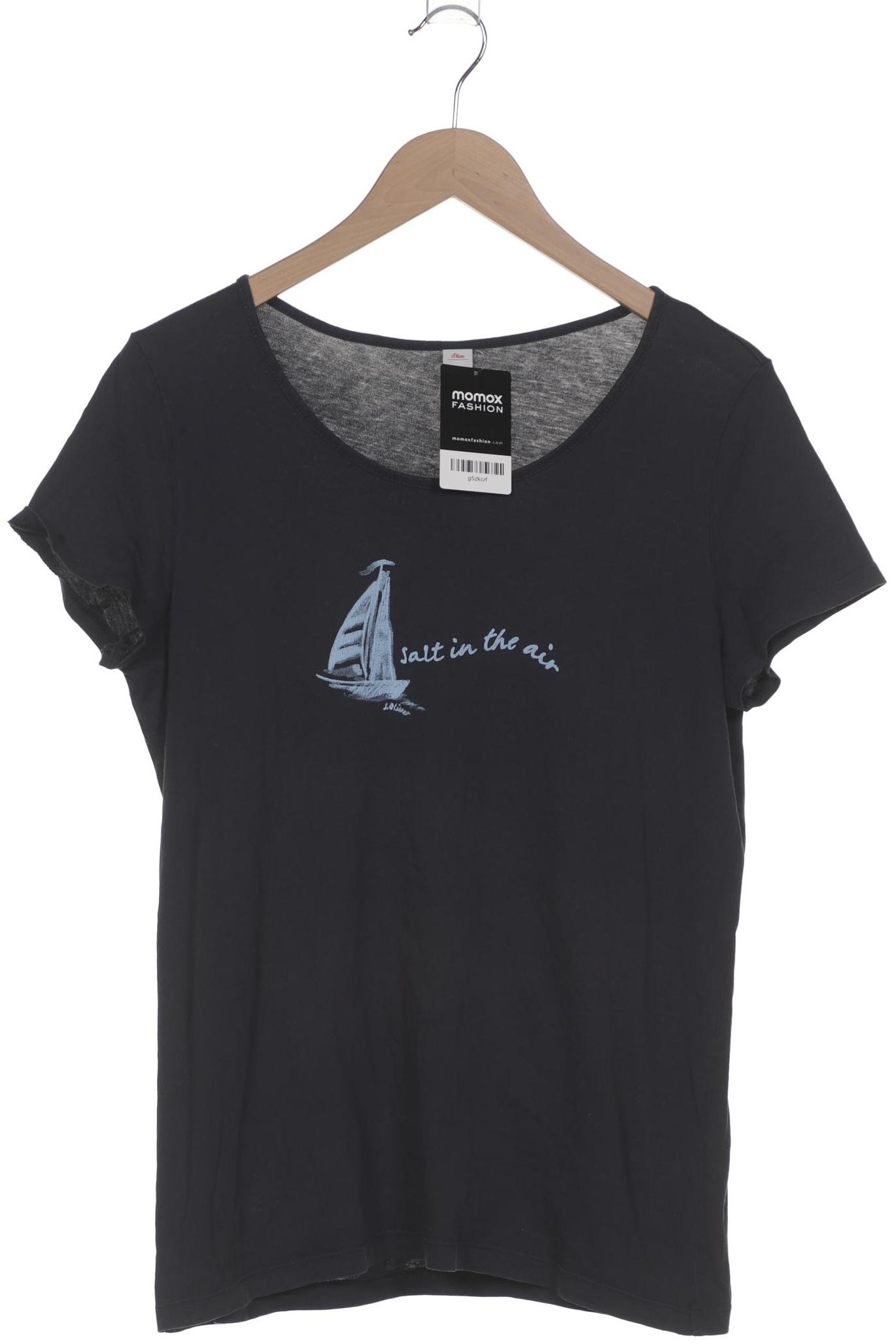 

s.Oliver Damen T-Shirt, marineblau, Gr. 42