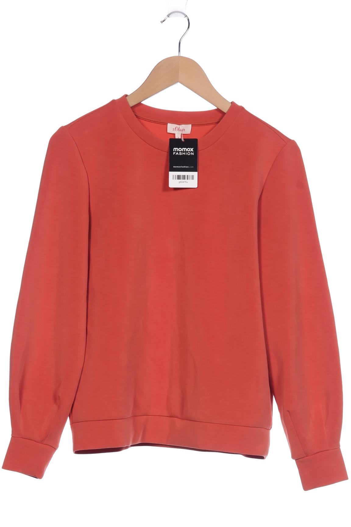 

s.Oliver Damen Sweatshirt, orange, Gr. 36