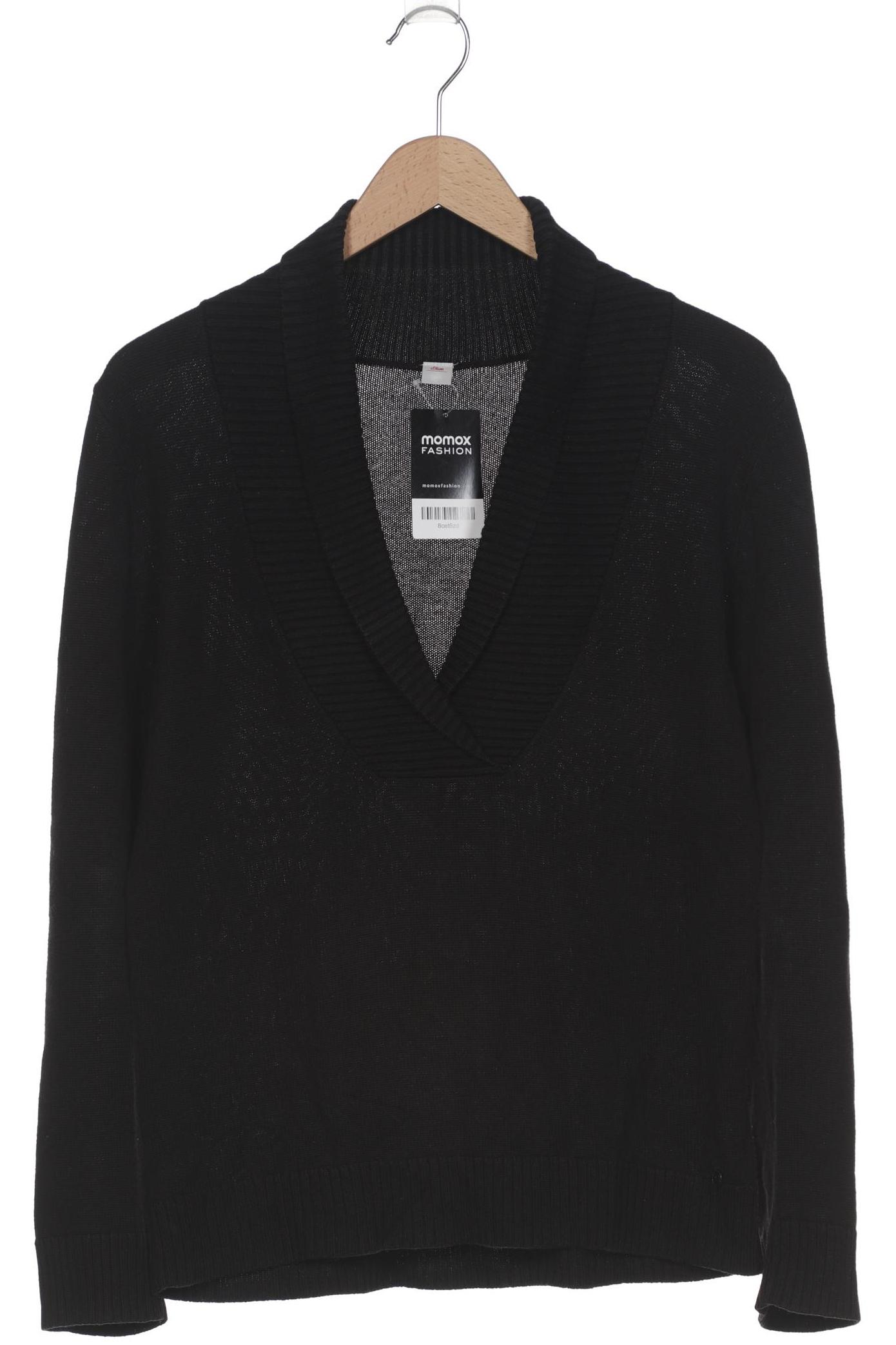 

s.Oliver Damen Pullover, schwarz, Gr. 40