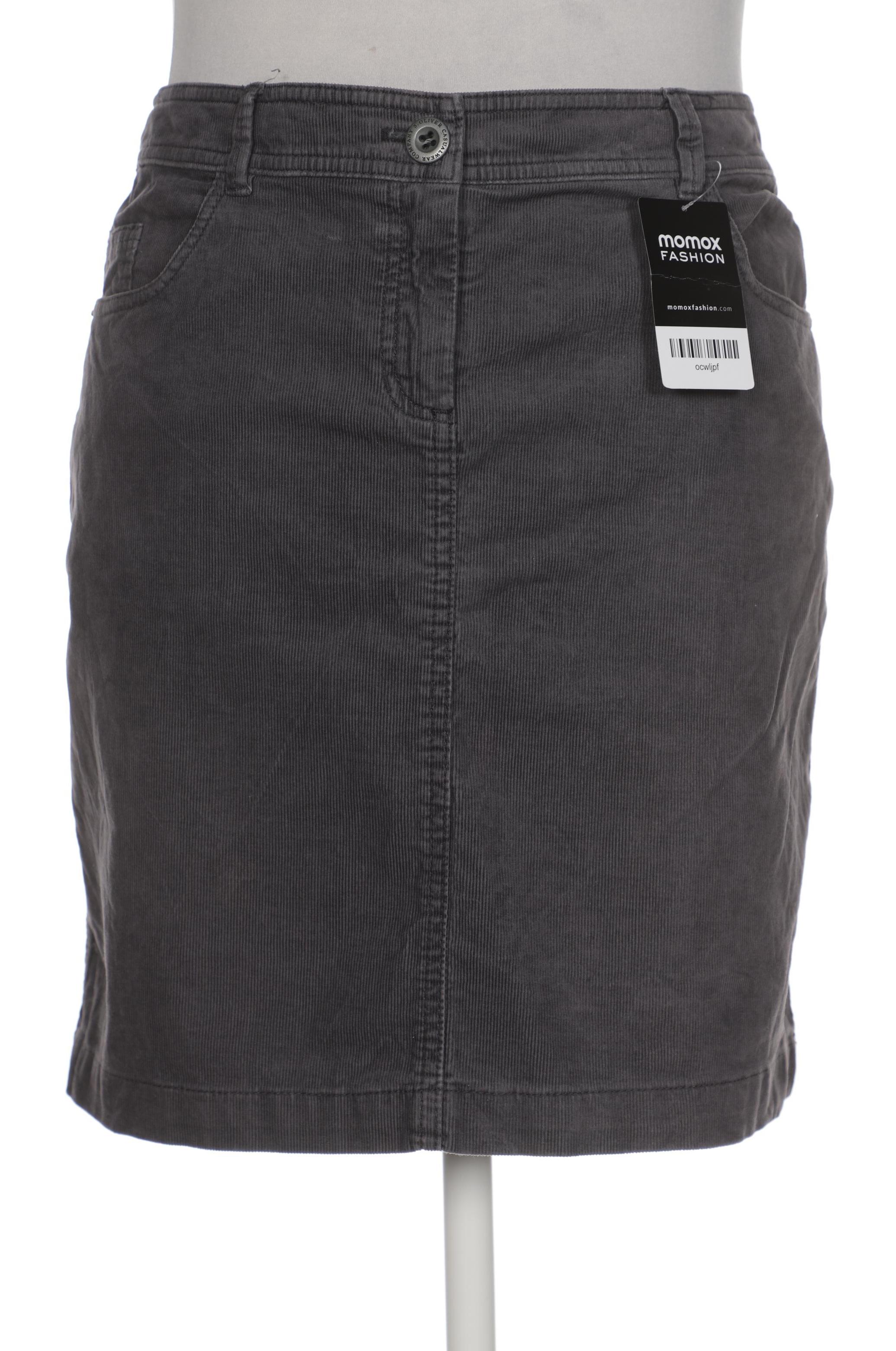 

s.Oliver Damen Rock, grau, Gr. 40