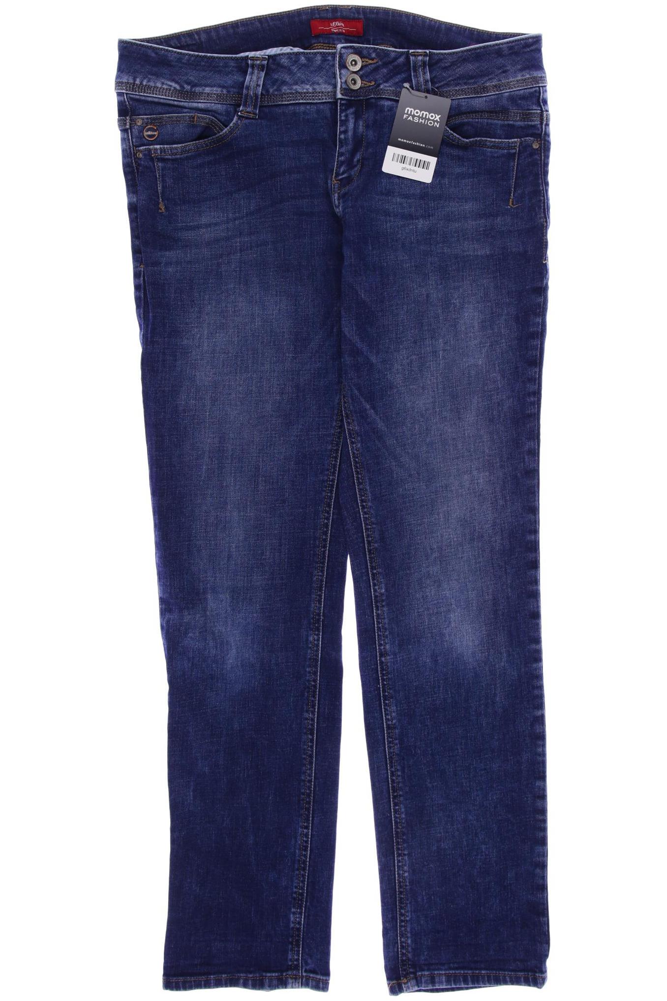 

s.Oliver Damen Jeans, blau