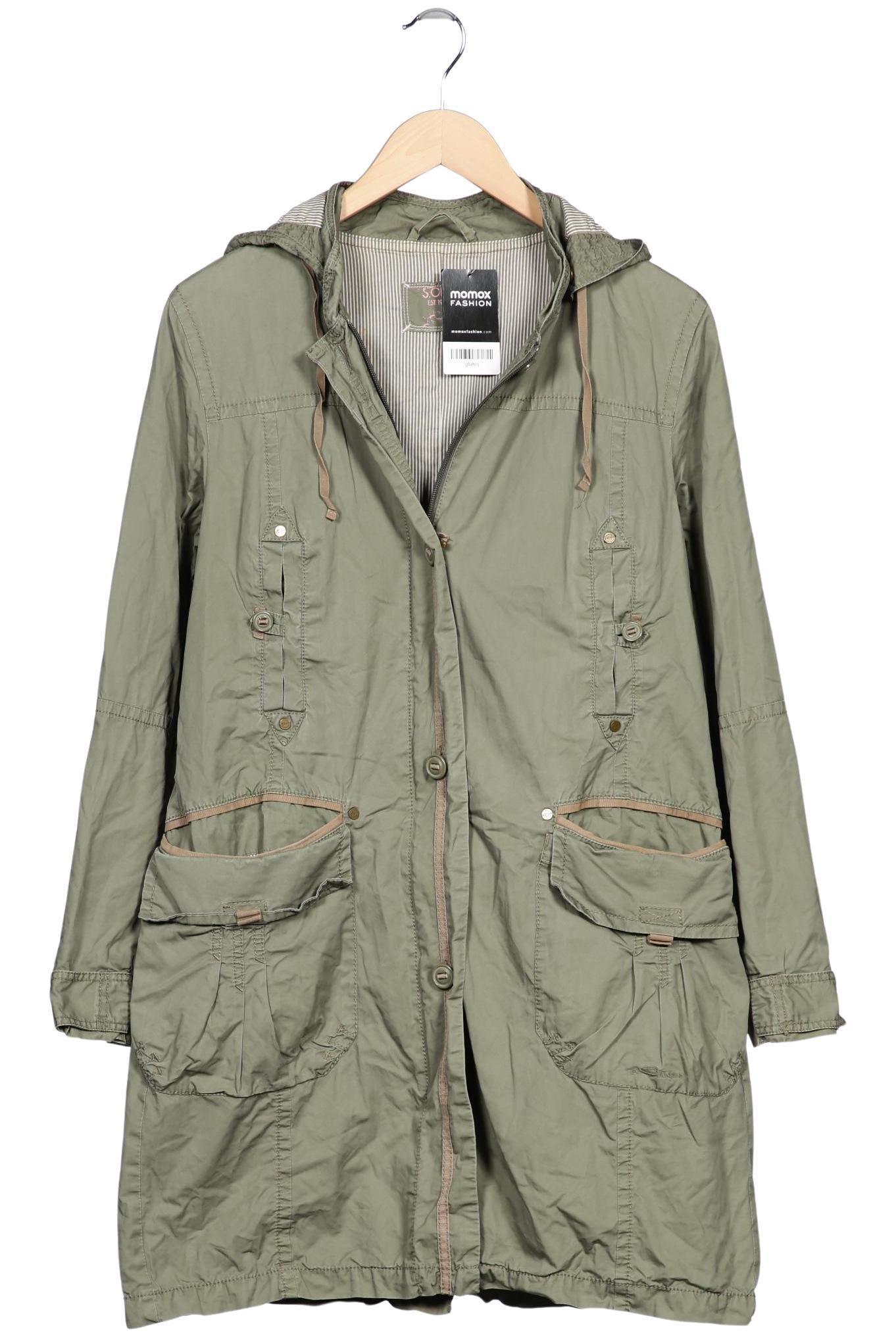 

s.Oliver Damen Mantel, grün, Gr. 40