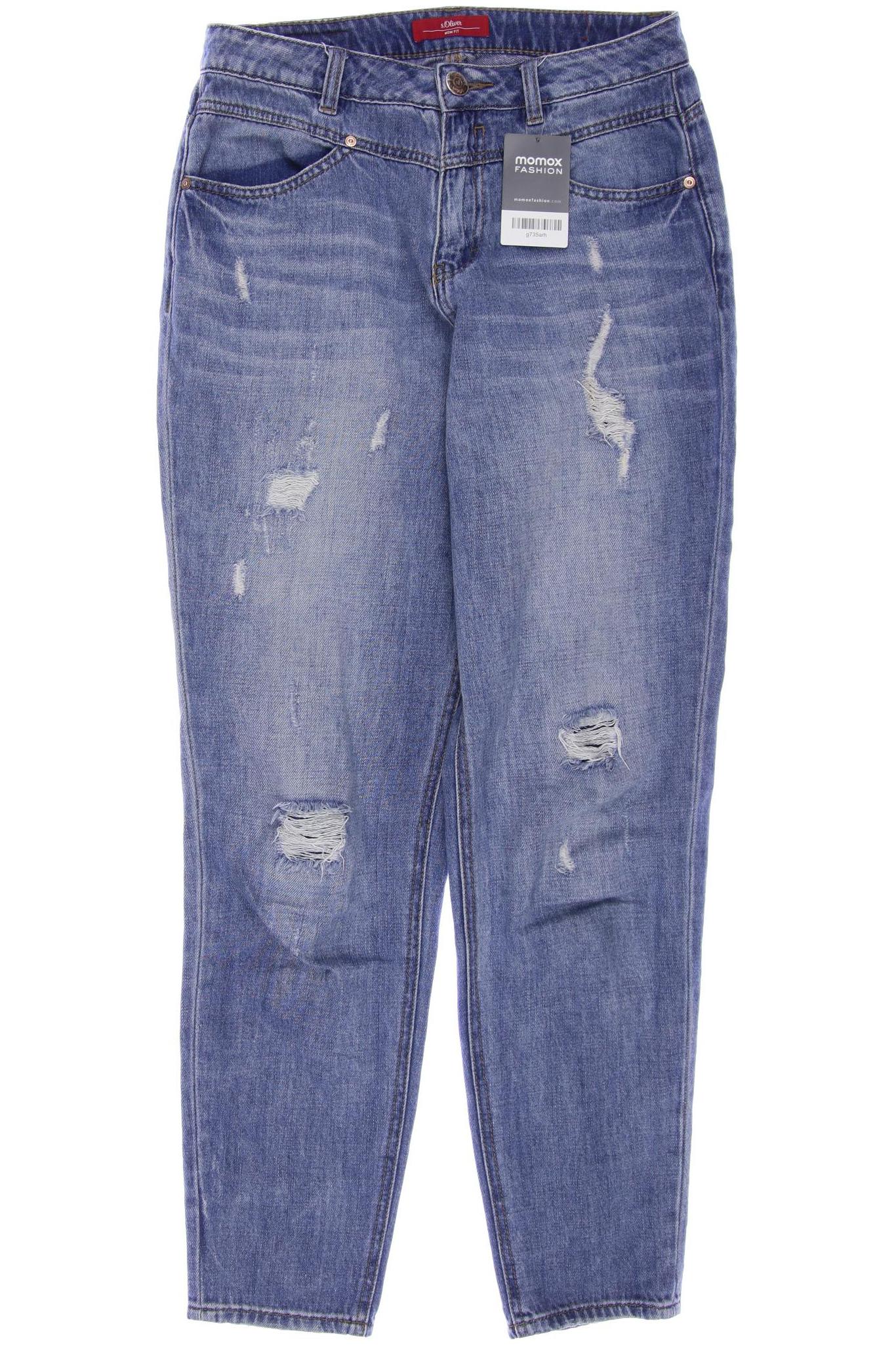 

s.Oliver Damen Jeans, blau