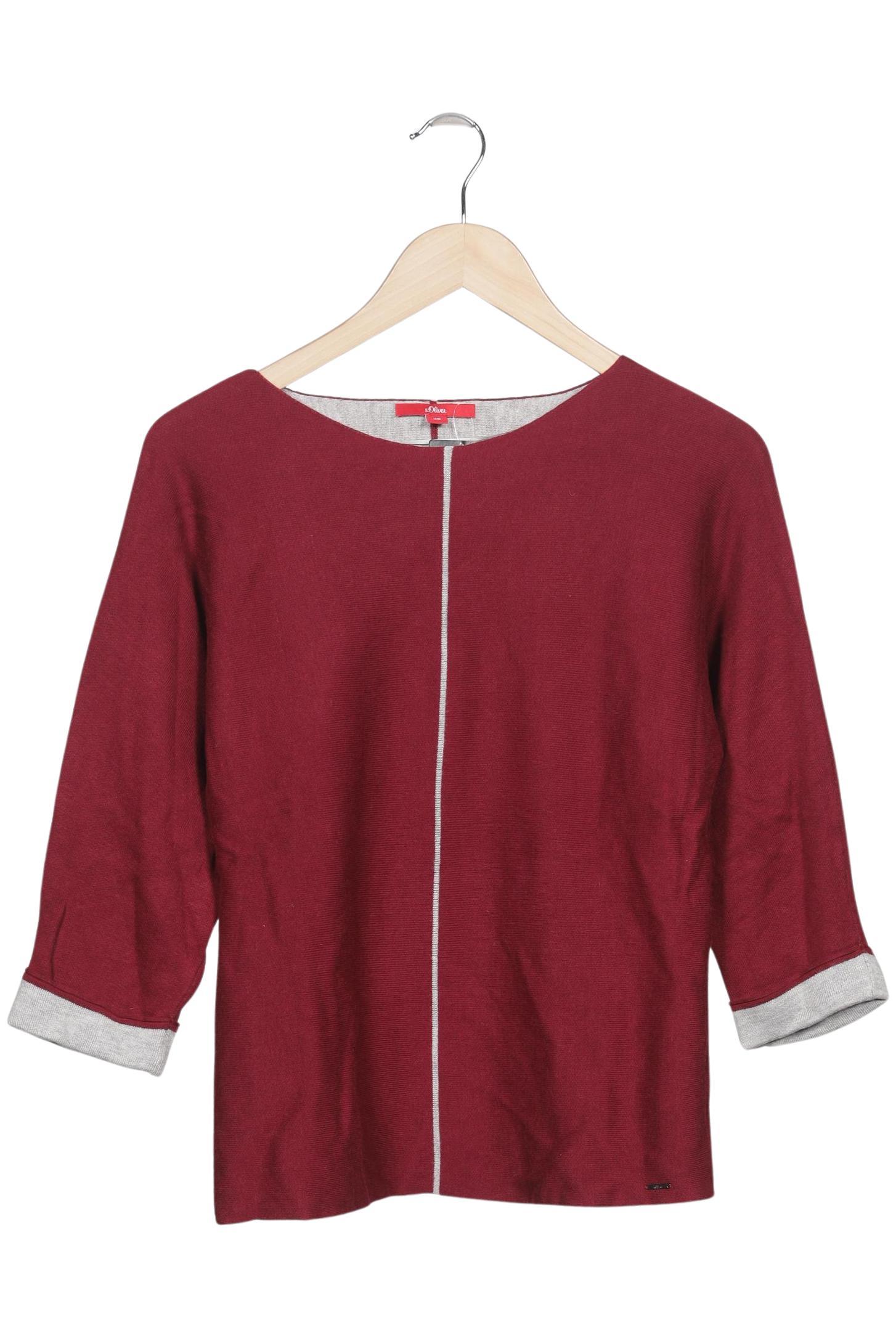 

s.Oliver Damen Pullover, rot, Gr. 36