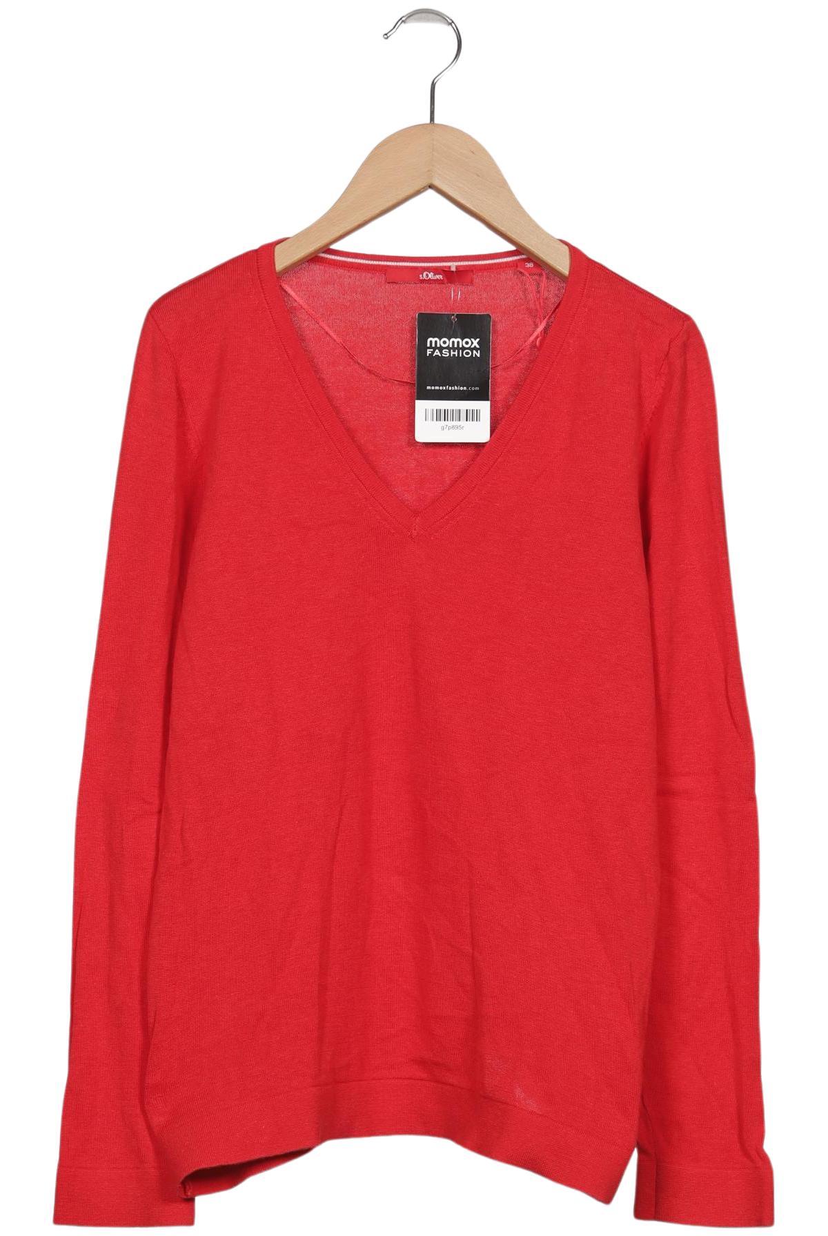 

s.Oliver Damen Pullover, rot, Gr. 38