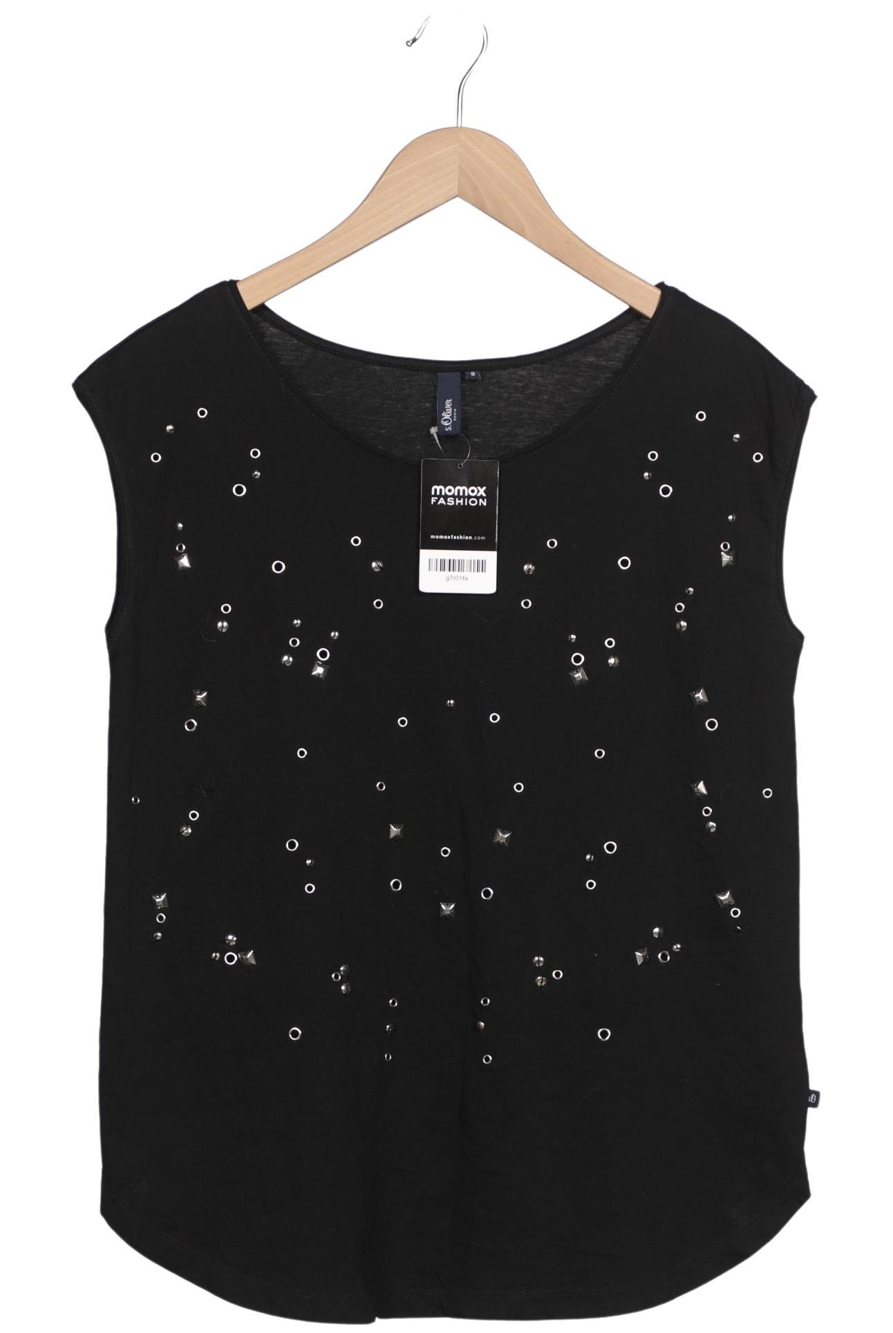 

s.Oliver Damen T-Shirt, schwarz, Gr. 36
