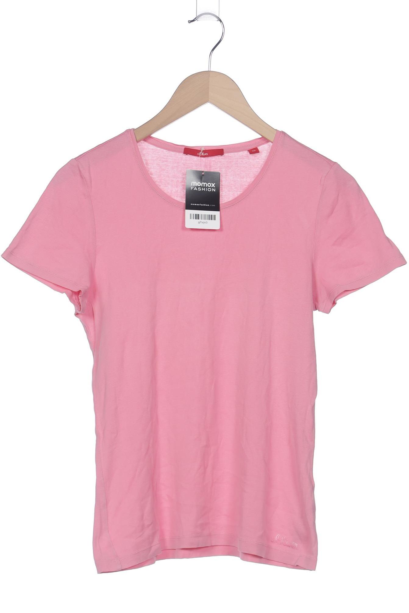 

s.Oliver Damen T-Shirt, pink, Gr. 40