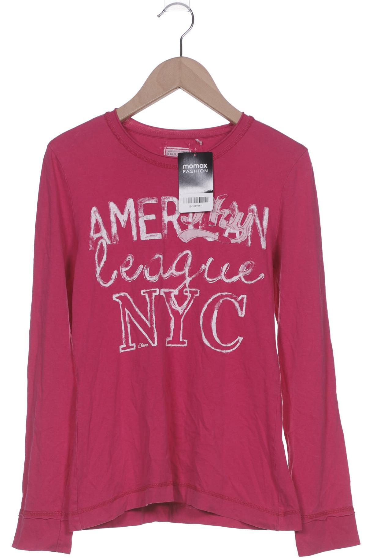 

s.Oliver Damen Langarmshirt, pink, Gr. 34