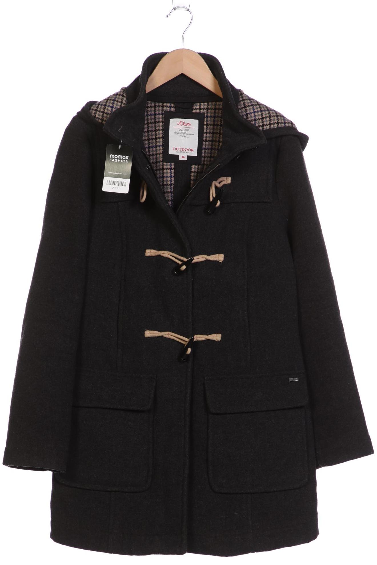 

s.Oliver Damen Mantel, grau