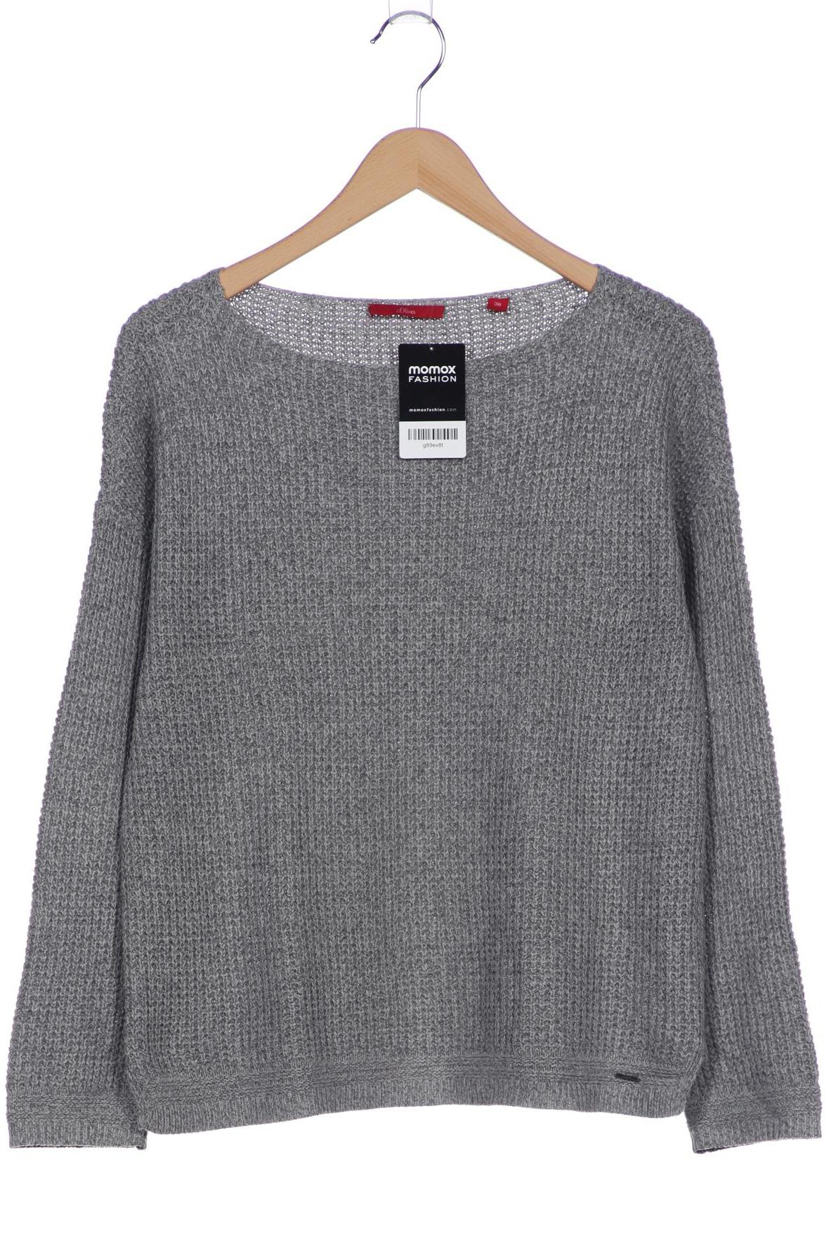 

s.Oliver Damen Pullover, grau, Gr. 38