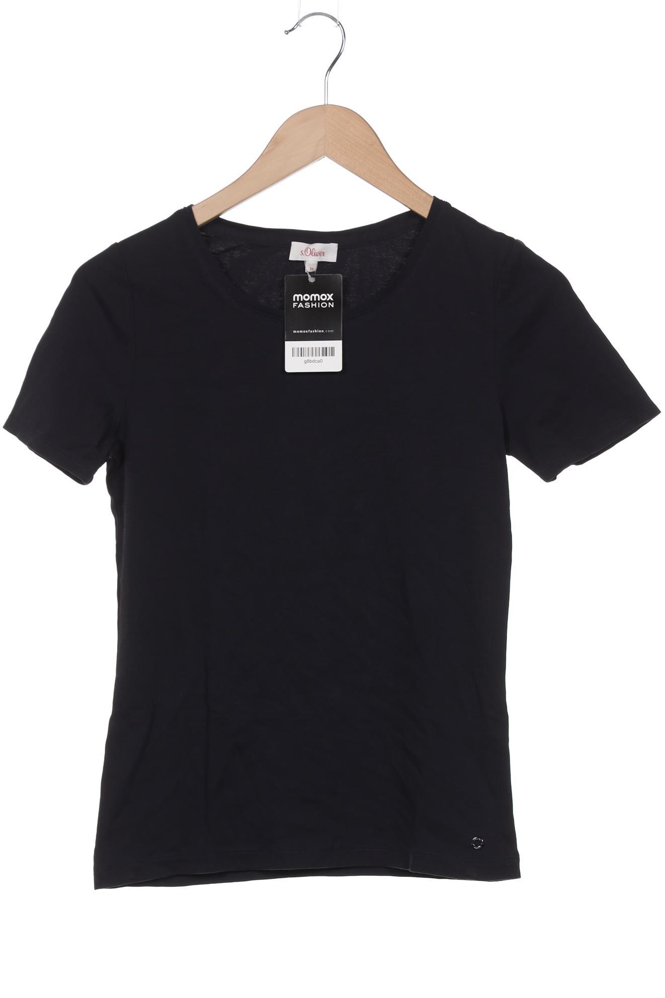 

s.Oliver Damen T-Shirt, marineblau, Gr. 36