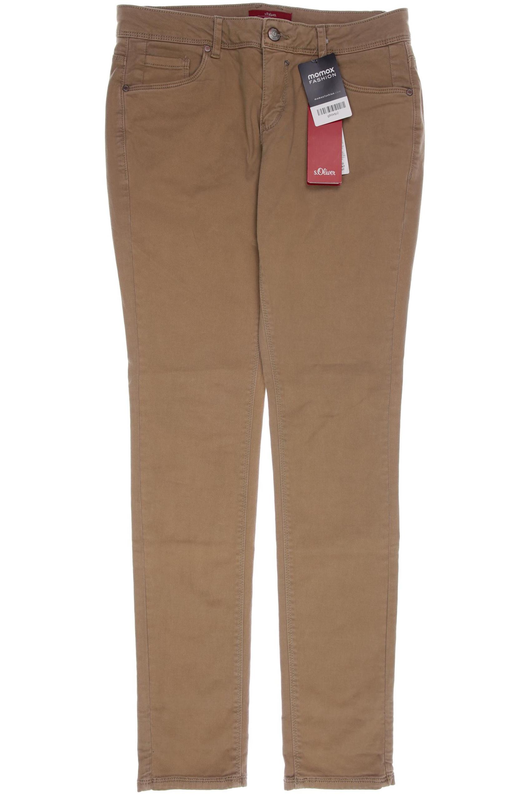

s.Oliver Damen Jeans, beige, Gr. 36
