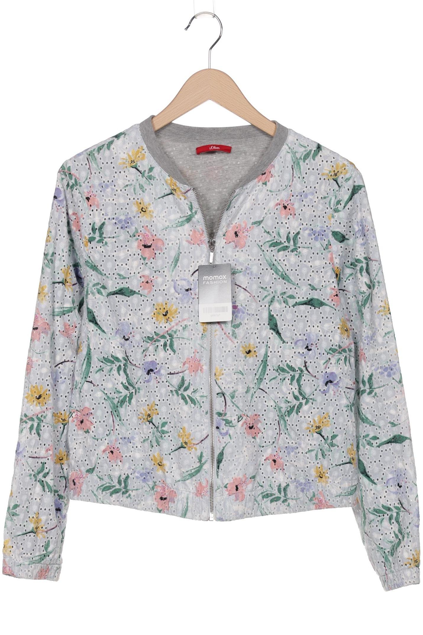 

s.Oliver Damen Jacke, hellblau, Gr. 38