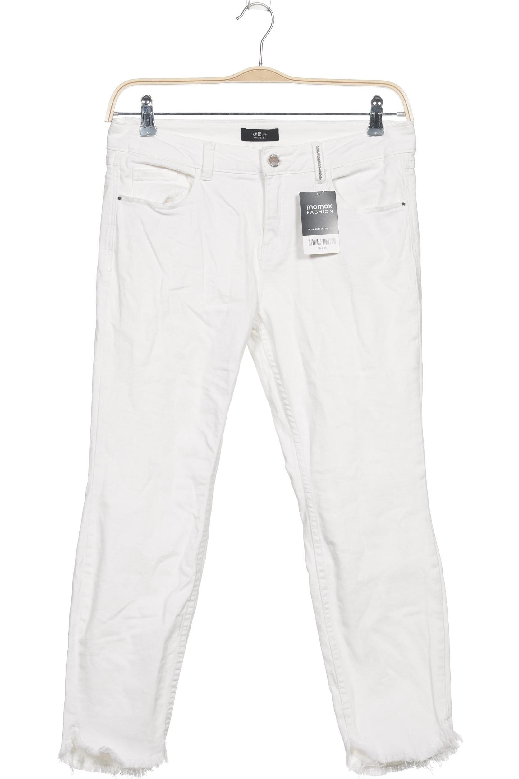 

s.Oliver Damen Jeans, weiß, Gr. 38
