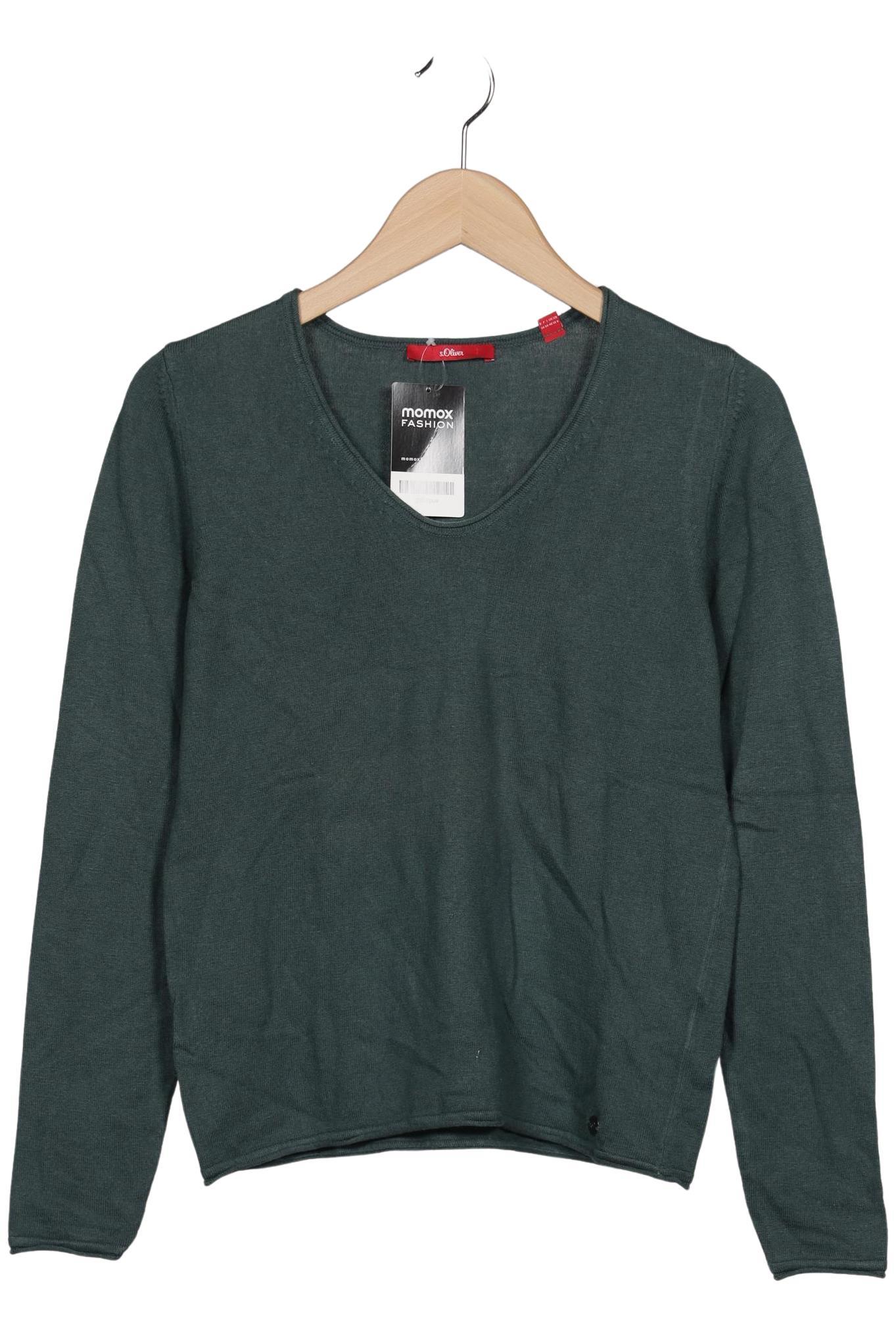 

s.Oliver Damen Pullover, grün, Gr. 36